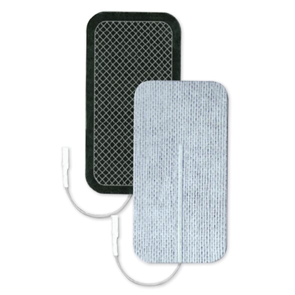 AXELGAARD ULTRASTIM® X ELECTRODES ULTRASTIM Electrode, 2" x 4", Rectangle, White, 4/pk, 10pk/bg, 1 bg/cs