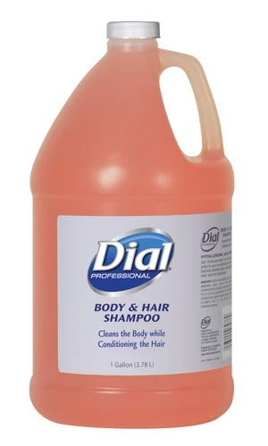 DIAL® HAIR & BODY WASH Hair & Body Wash, 1 Gallon, 1 Pump, 4/cs