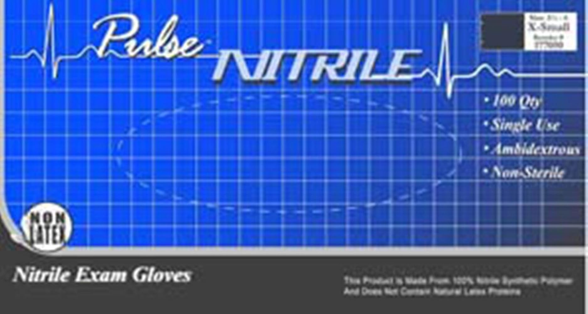 INNOVATIVE PULSE® LOGIC™ NITRILE EXAM GLOVE Glove, Exam, Nitrile, Thinfilm, Powder-Free