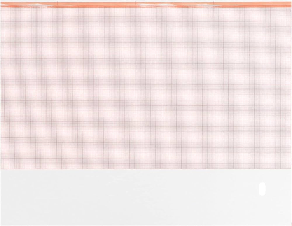 AIRLIFE ECG/EKG PAPER Chart Paper, 8 1/2" x 11", CASE/ CASE 8000, 150 sheets/pk, 16 pk/cs