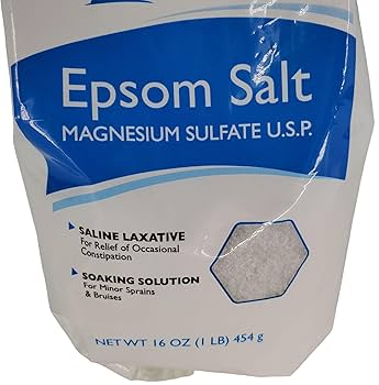 CUMBERLAND SWAN® EPSOM SALTS Epsom Salt, 16 oz, UPC#3105102, 12/cs