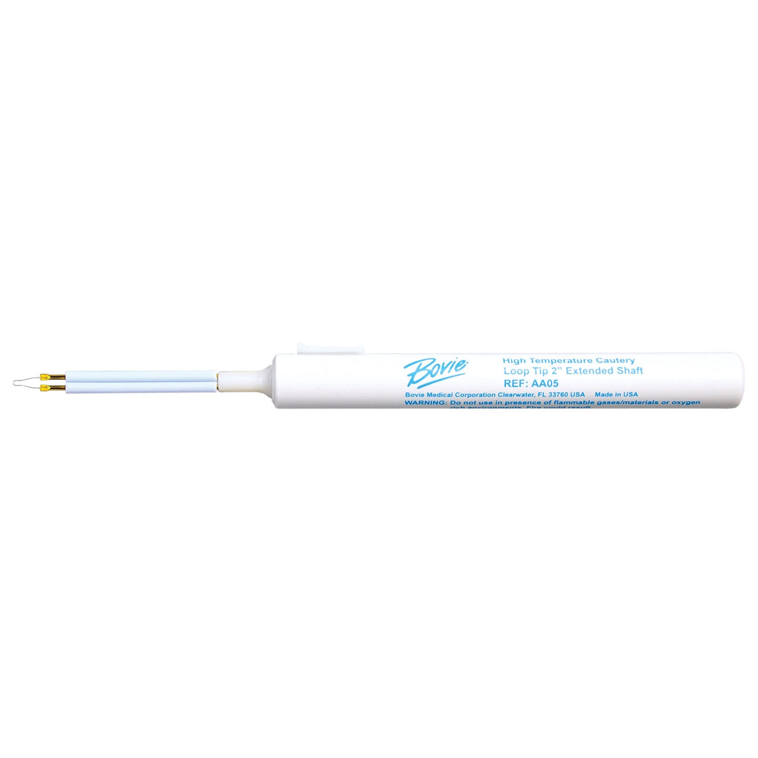 ASPEN SURGICAL AARON STERILE CAUTERIES "High-Temp 2\" Loop Tip Cautery, Flexible Extended Shaft, 10/bx"