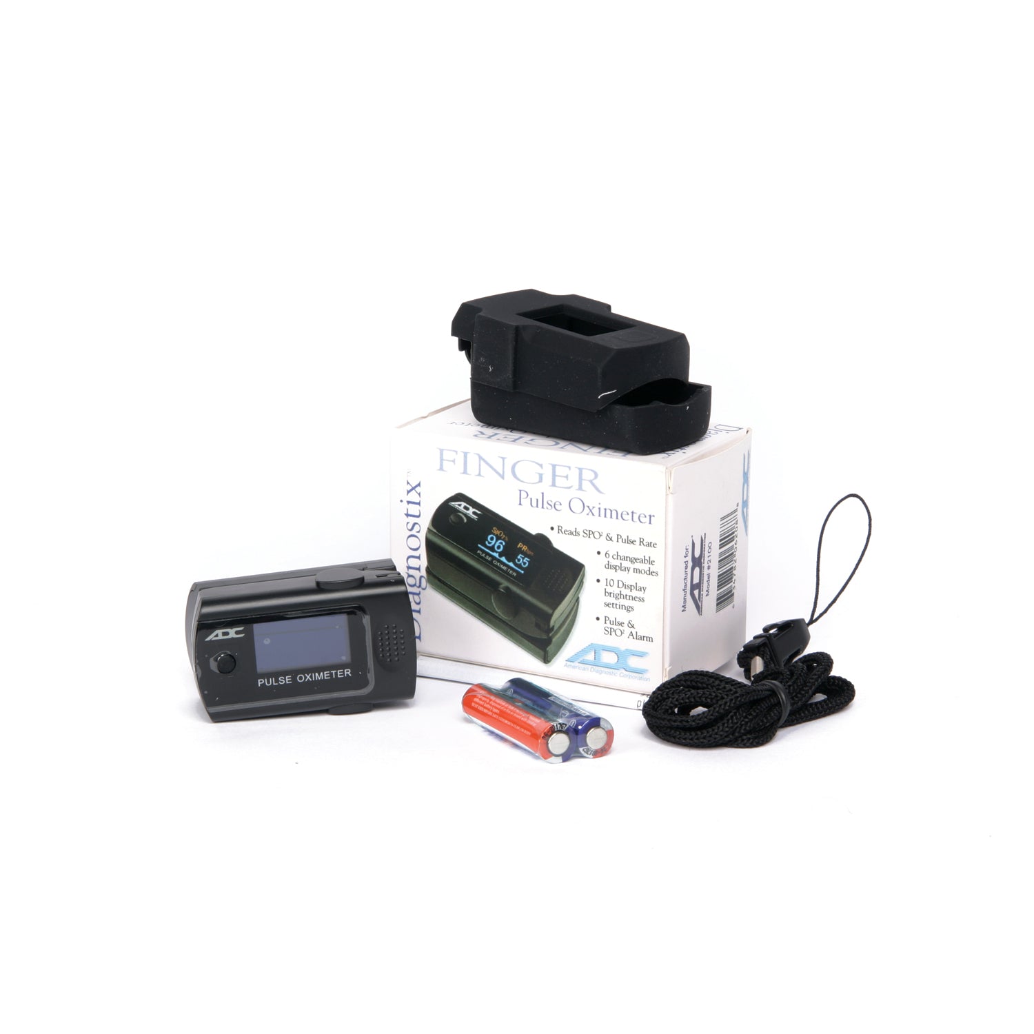 ADC DIAGNOSTIX™ 2100 Digital Fingertip Pulse Oximeter