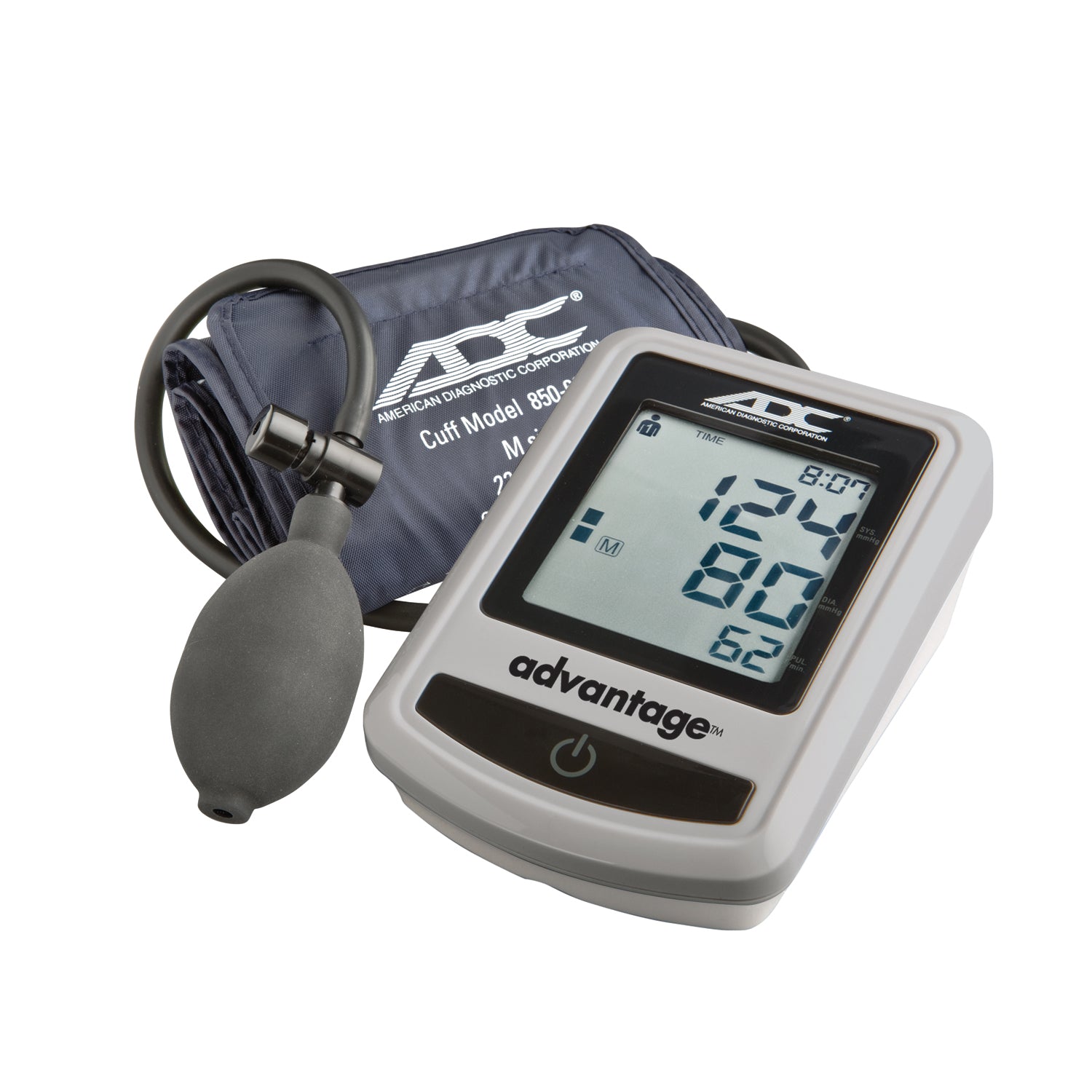 ADC ADVANTAGE™ BP MONITORS Semi-Auto Digital BP Monitor, Adult