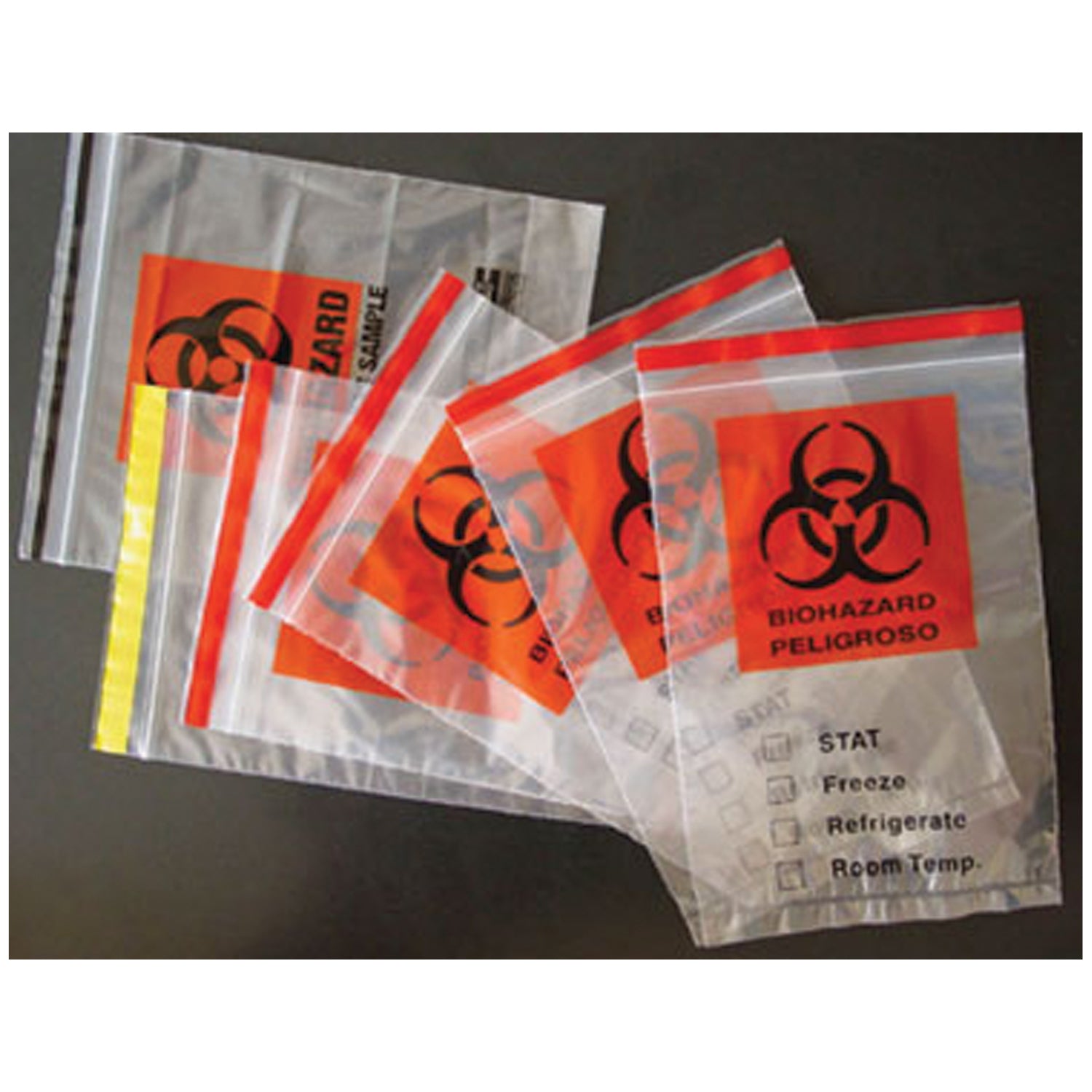 ADI MEDICAL SPECIMEN BAG "Specimen Bag, Ziplock, 6\" x 9\", 1000/cs"