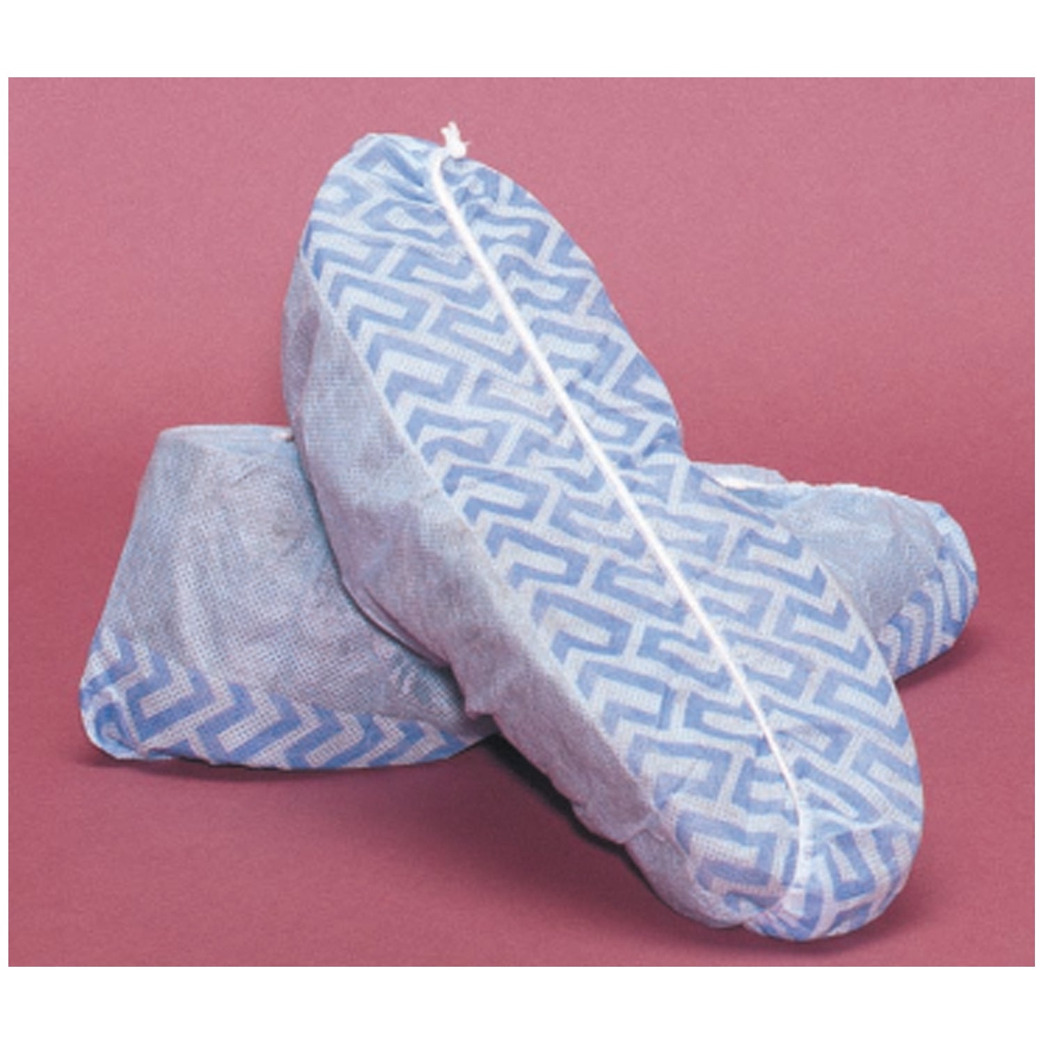 AMD MEDICOM S Shoe Cover, Non-Skid, Blue, 100/bx, 3 bx/cs (75 cs/plt)