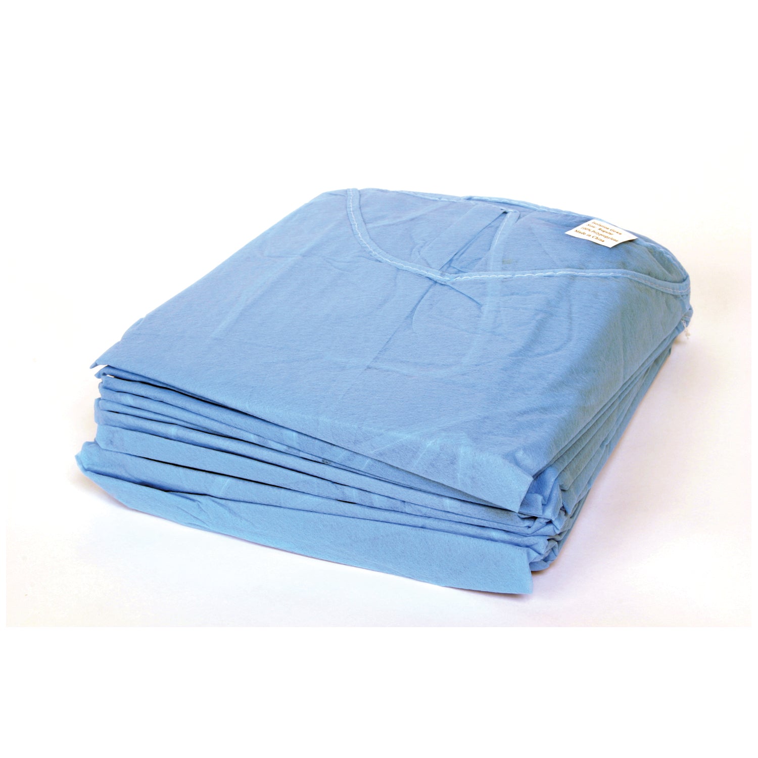 AMD MEDICOM S Isolation Gown, Regular, Blue, 10/bg, 5 bg/cs