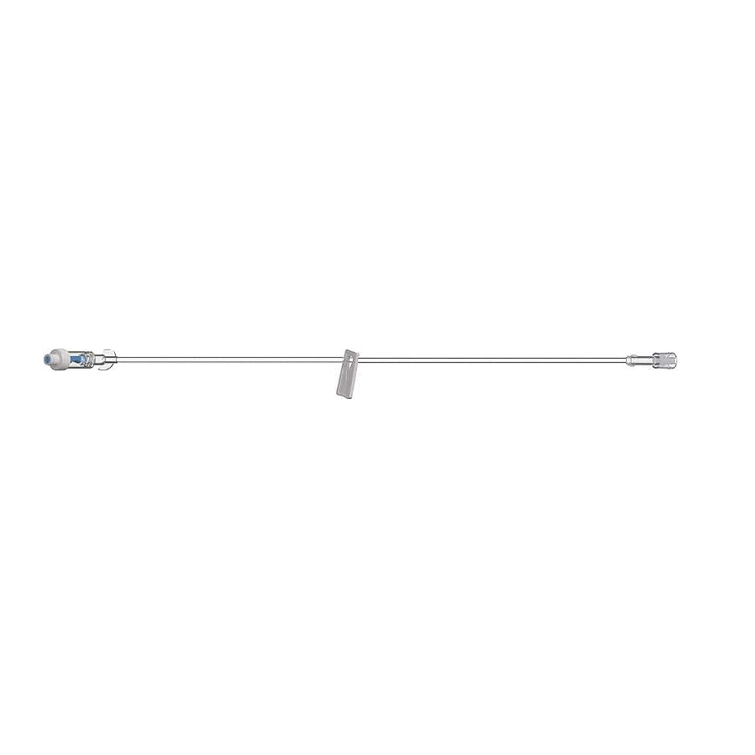 AMSINO IV EXTENSION SET MICROBORE TUBING "IV Extension Set, 6\" Microbore, Needleless Injection Site, 50/cs"