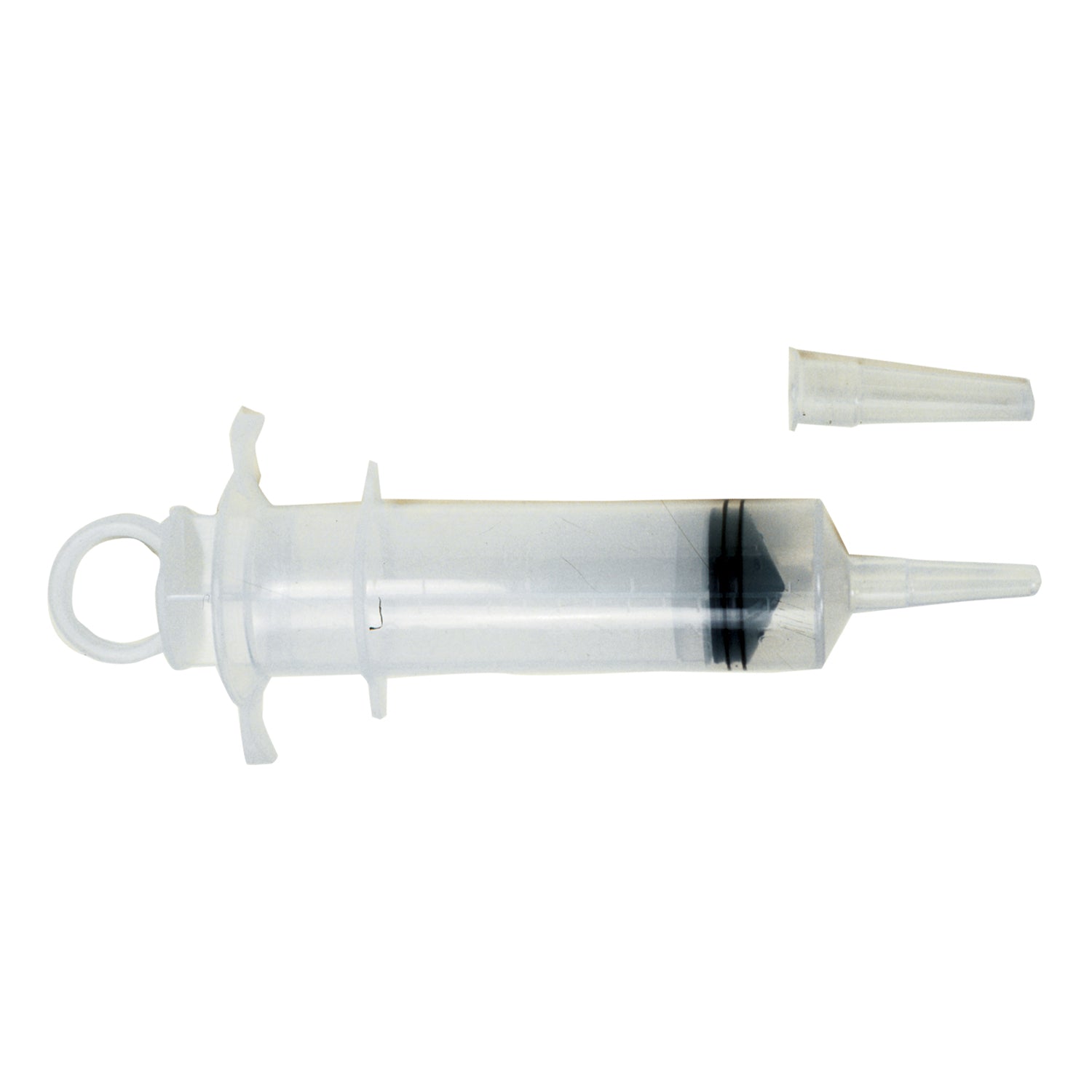 AMSINO AMSURE® S Irrigation Syringe, 60cc, Thumb Control Ring, Catheter Tip with Tip Protector, Sterile, Packaged in Poly Pouch, 50/cs (70 cs/plt)