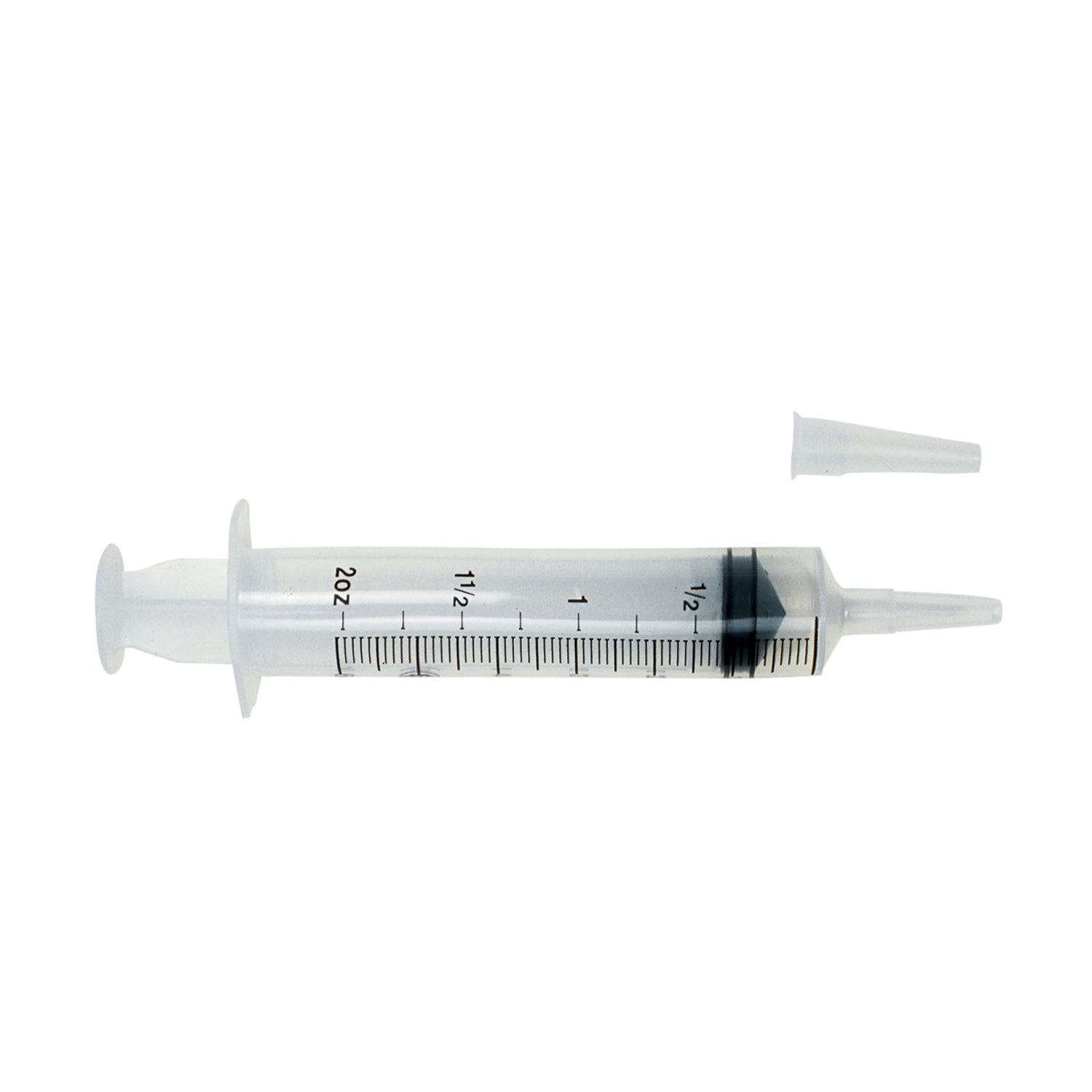 AMSINO AMSURE® IRRIGATION SYRINGES Irrigation Syringe, 60cc, Flat Top, Catheter Tip with Tip Protector, Sterile, Packaged in Poly Pouch, 50/cs (80 cs/plt)