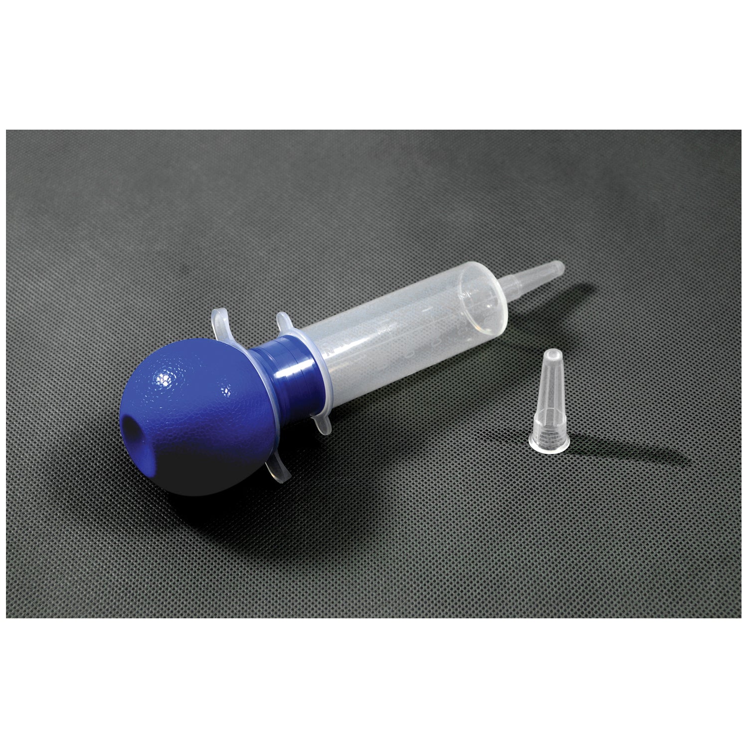 AMSINO AMSURE® ENTERAL FEEDING/IRRIGATION KITS & TRAYS Bulb Irrigation Kit Includes: 500cc Graduated Container, 60cc Bulb Irrigation Syringe, Patient ID Label, Small Tube Adapter, Packaged in a Resealable IV Pole Bag, 30/cs