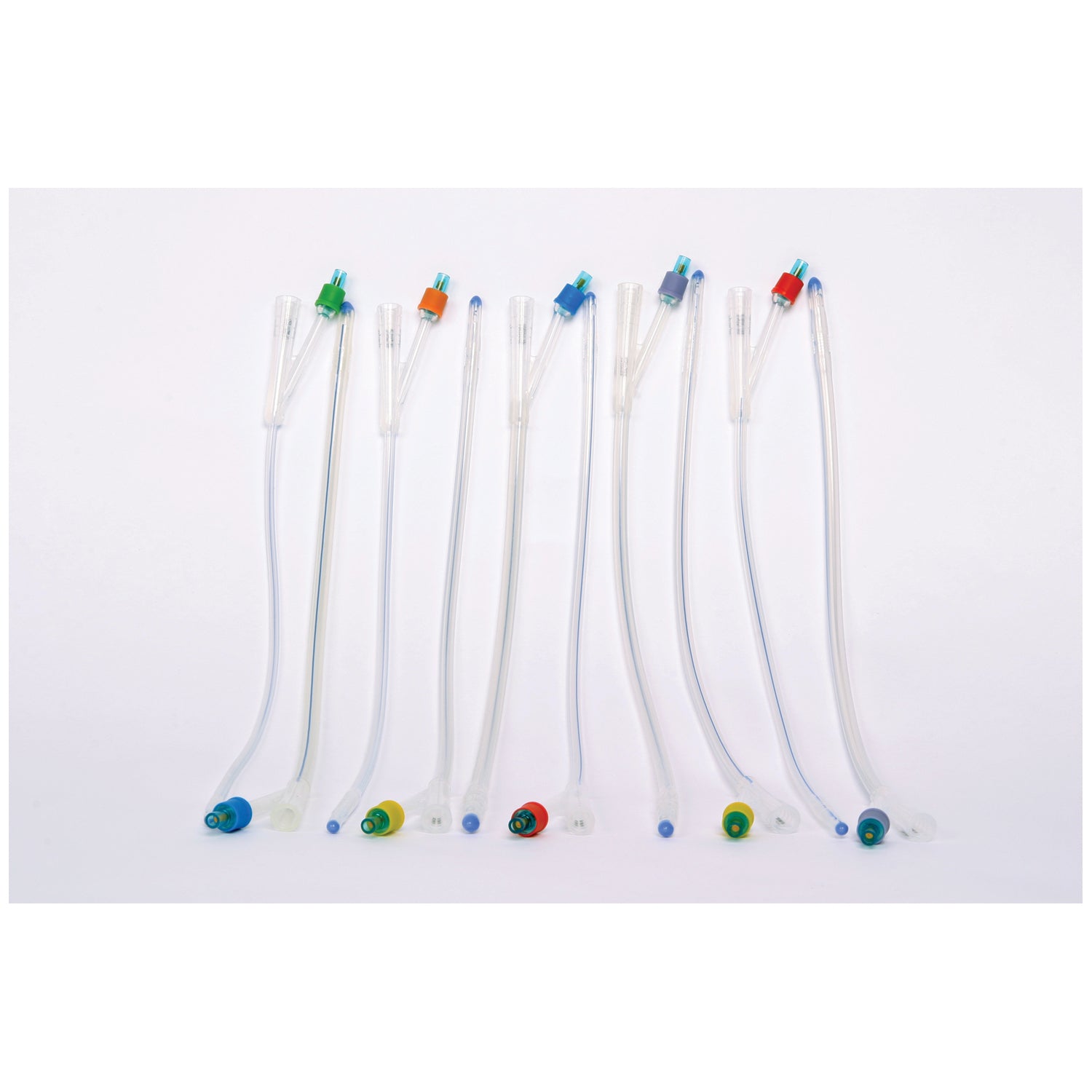 AMSINO AMSURE® Foley Catheter, 100% Silicone, 16FR x 30cc Balloon, Two-Way, Sterile, Latex Free (LF), 10/bx