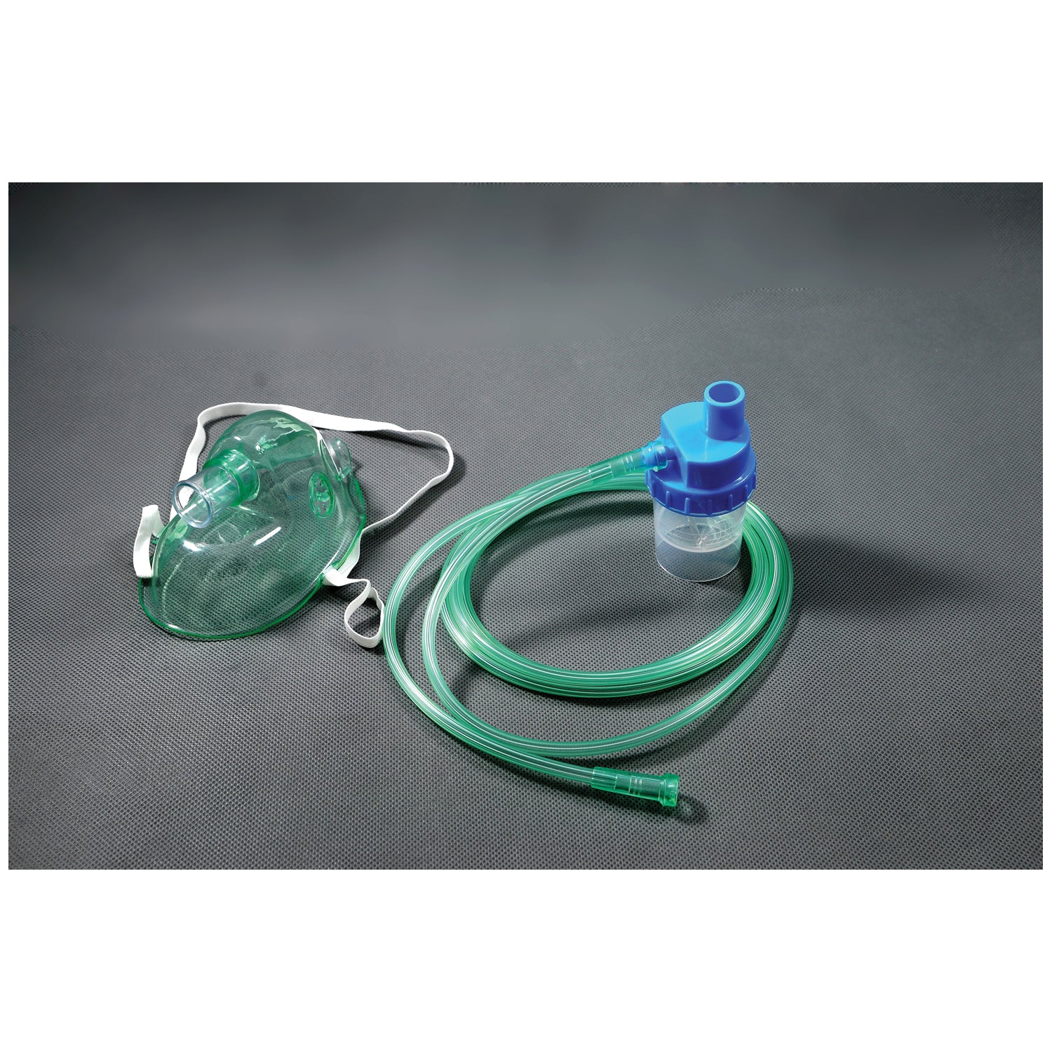 AMSINO AMSURE® & TUBING Oxygen Mask, Non-Rebreather, Pediatric with 7 ft Tubing, Reservoir Bag, 50/cs