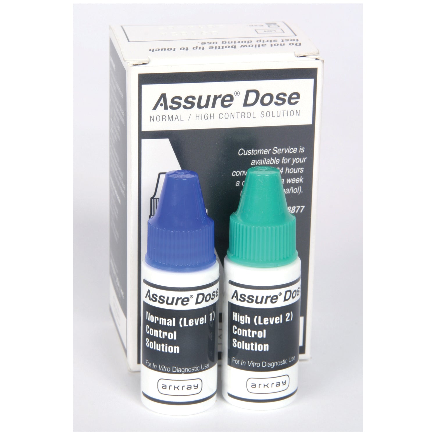 ARKRAY ASSURE® DOSE S Control Solution, Normal & High,