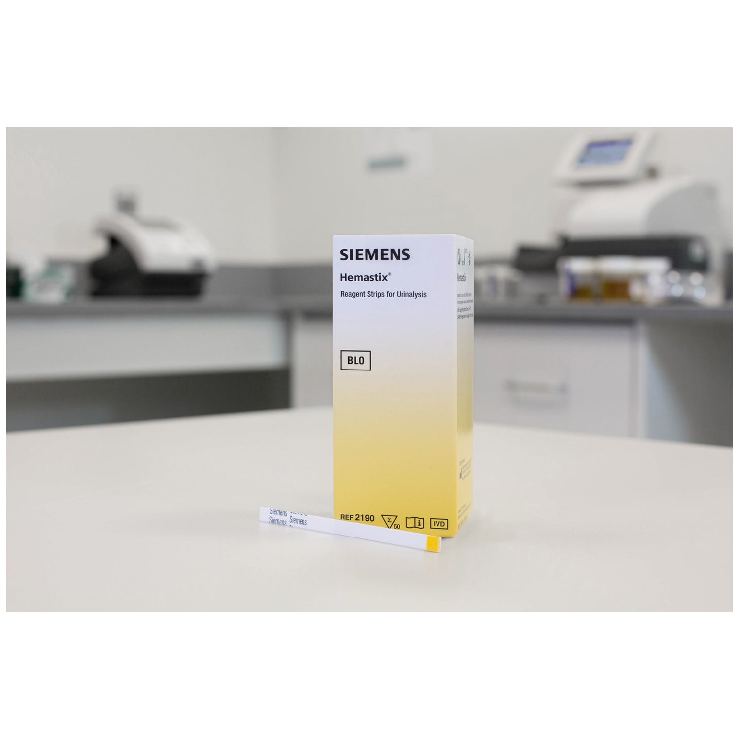 SIEMENS REAGENT & CONTROL STRIPS Hemastix® Reagent Strips, CLIA Waived, 50/btl, 12 btl/cs