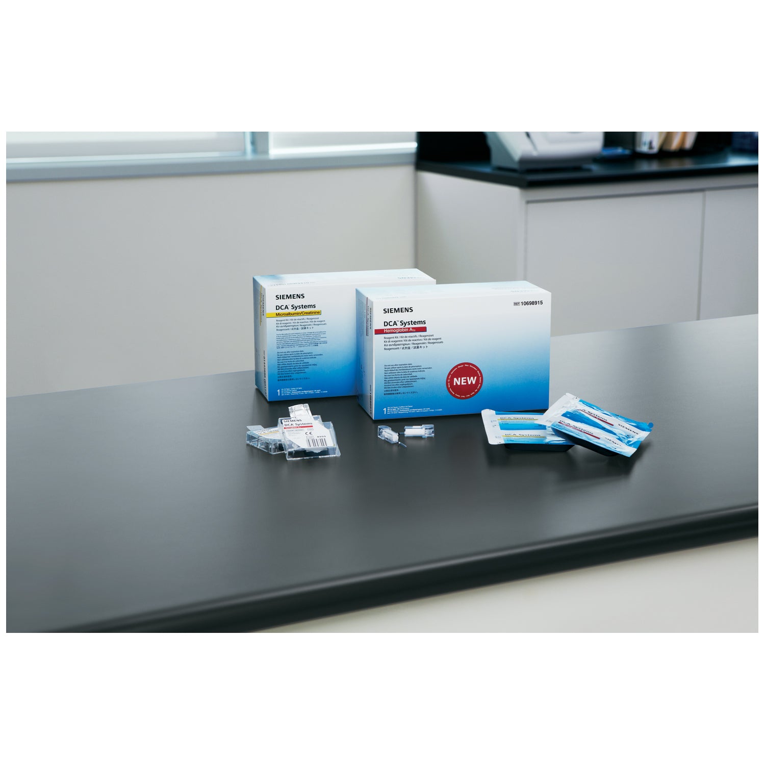 SIEMENS DCA ANALYZER DCA Microalbumin/ Creatinine Low/ High Control Kit, 1/kit (Must Be Refrigerated)