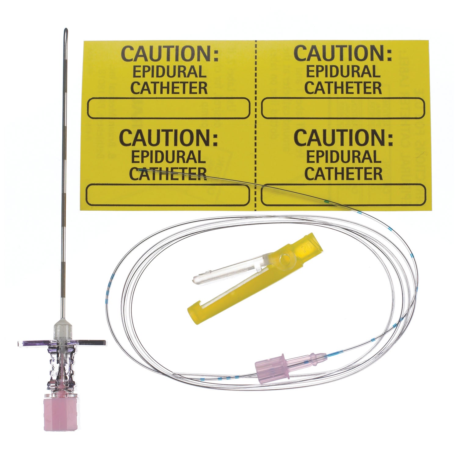 B BRAUN PERIFIX® CONTINUOUS EPIDURAL SETS "Tuohy Needle, 18G x 31/2\", 20G Closed Tip Catheter & Catheter Connector, 12/cs "