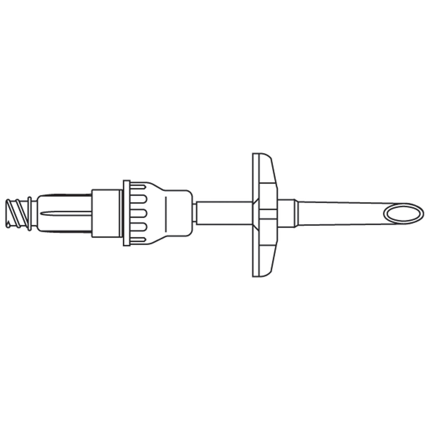 B BRAUN NEEDLE-FREE DISPENSING PINS Non-Venting Dispensing Pin, One-Way Valve & ULTRASITE® Valve, For Aspiration of Medication From Inverted Bags or Semi-Rigid Plastic Containers, DEHP-Free, Latex Free