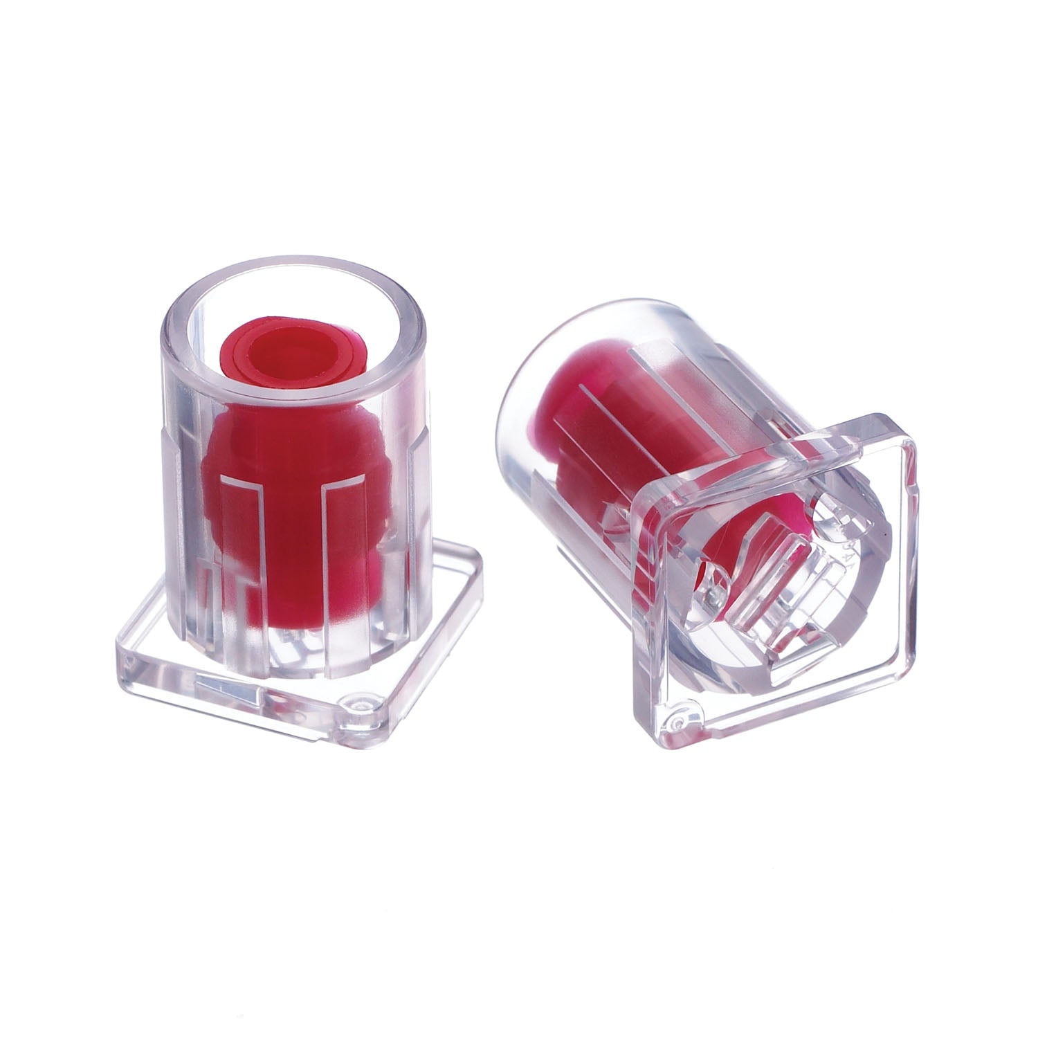 B BRAUN SYRINGE CAPS Tamper-Evident Syringe Cap, Used For Capping Luer Lock Tip IV Syringes, Red, DEHP & Latex Free
