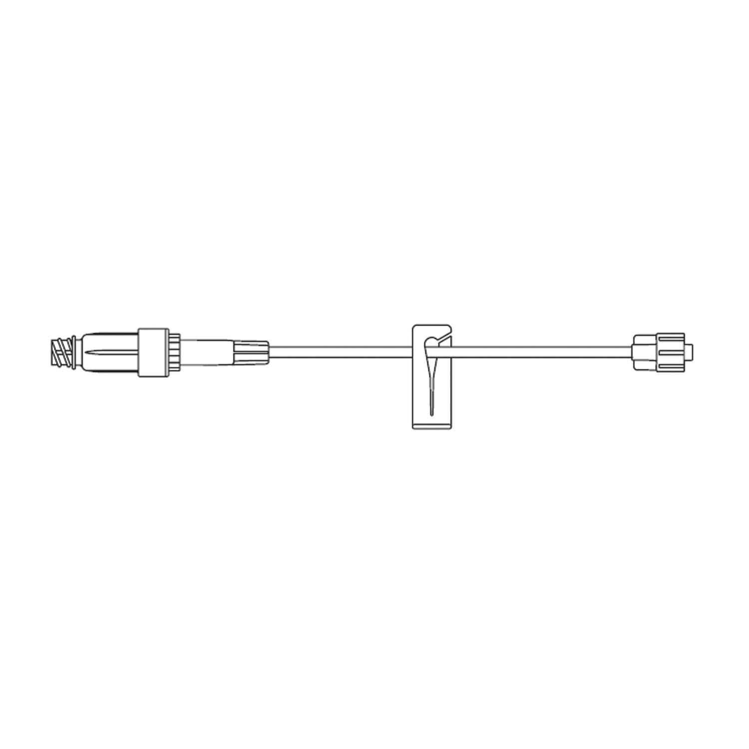 B BRAUN ULTRASITE® IV ADMINISTRATION/EXTENSION SETS Small Bore Extension Set, Bonded ULTRASITE & Male Luer Lock Connection, DEHP Free & Latex Free