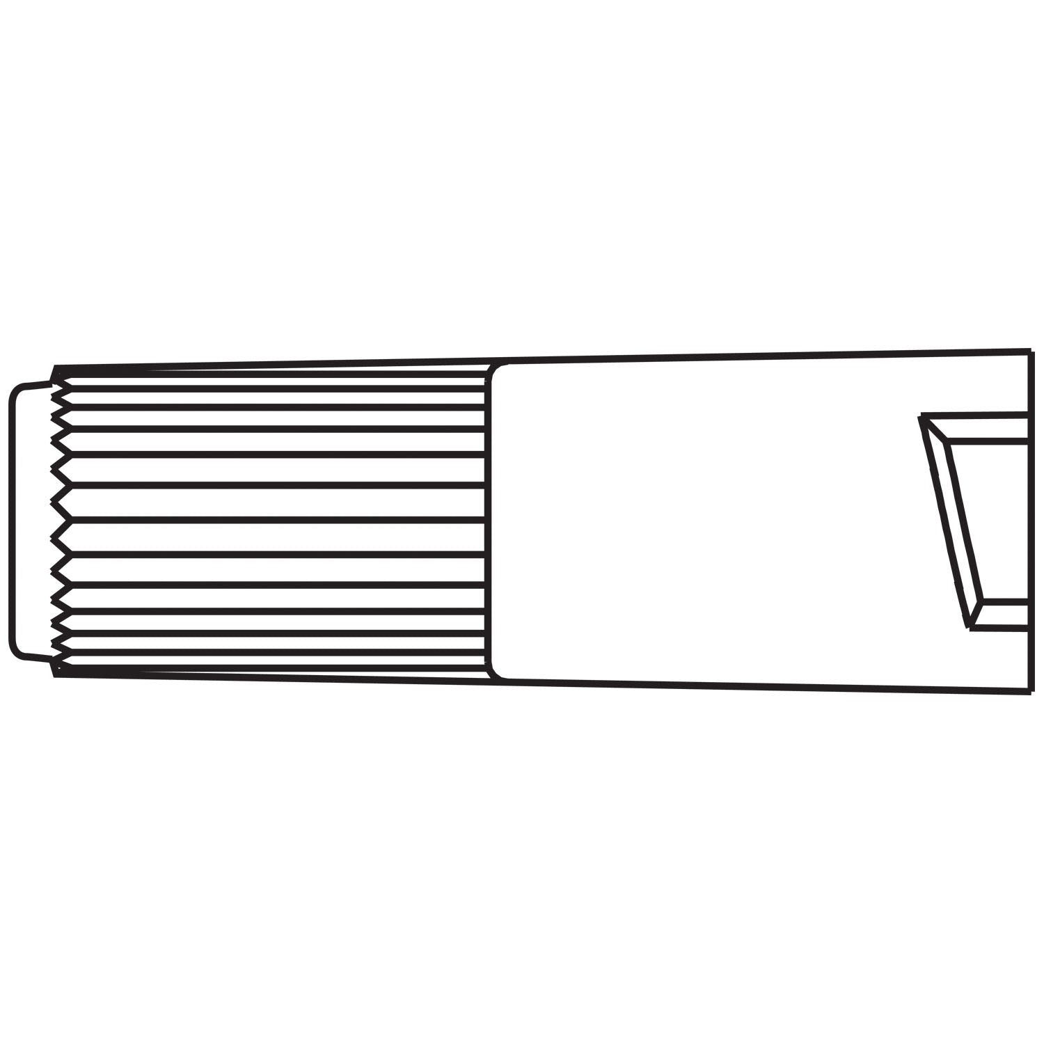 B BRAUN REPLACEMENT CAPS White Replacement Cap, Female Luer Lock, 100/cs