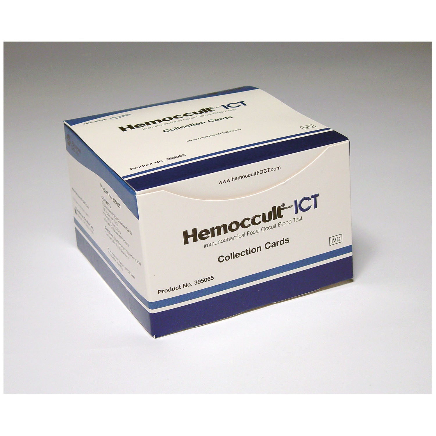 HEMOCUE HEMOCCULT ICT KITS Hemoccult ICT Sample Collection Cards, Kit Contains: Physician Instructions, 100 Single Collection Cards & 100 Sample Sticks