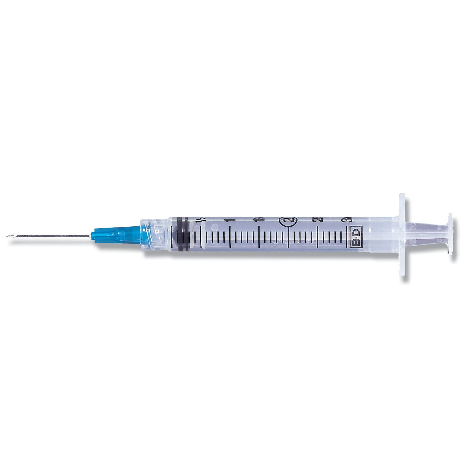 BD 3 ML SYRINGES & NEEDLES Syringe/ Needle Combination, 3mL, Luer-Lok™ Tip, 23G x 1½", IM, Thin Wall, 100/bx, 8 bx/cs