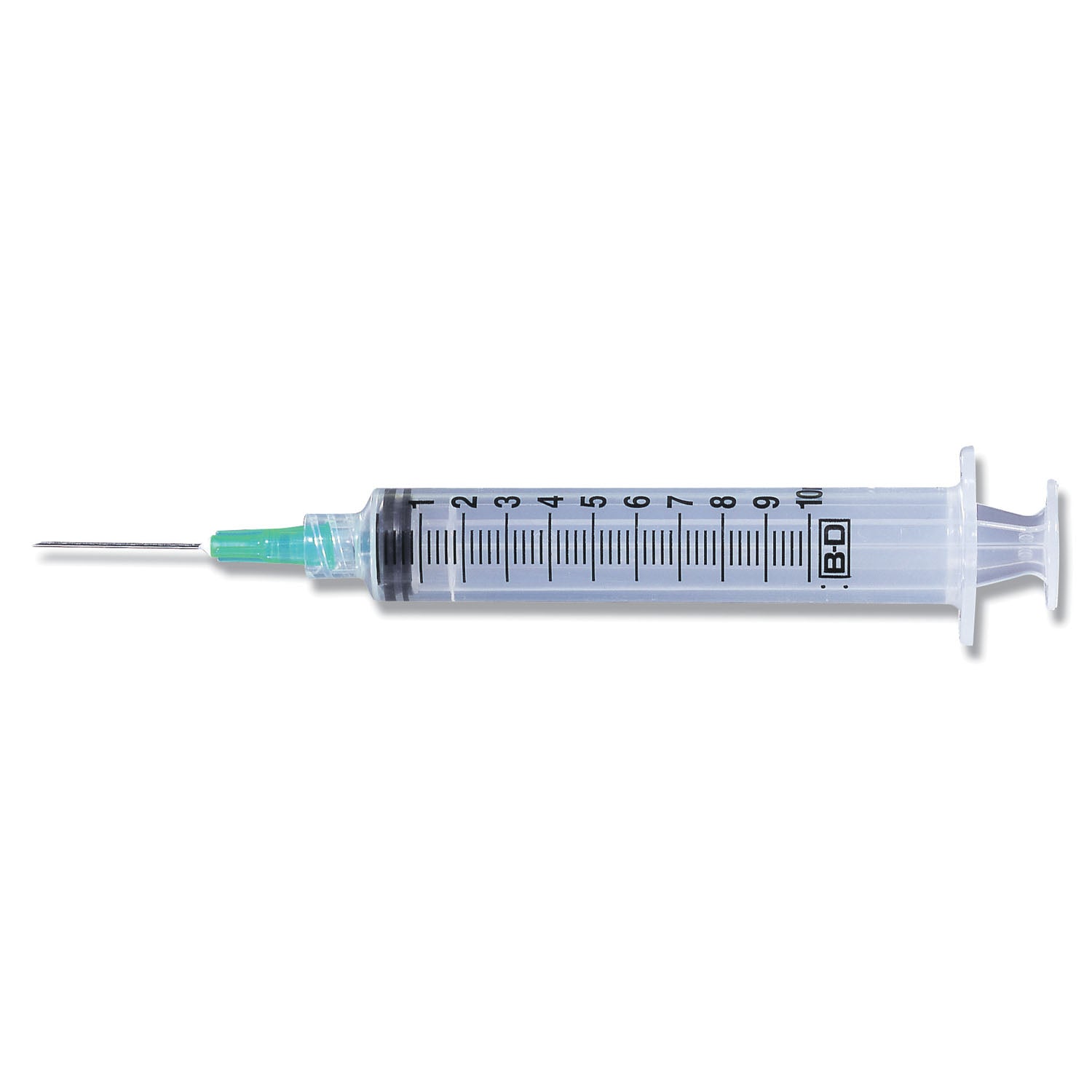 BD 10 ML SYRINGES & NEEDLES "Syringe/ Needle Combination, 10mL, Luer-Lok™ Tipp, 21G x 1\", 100/bx, 4 bx/cs "