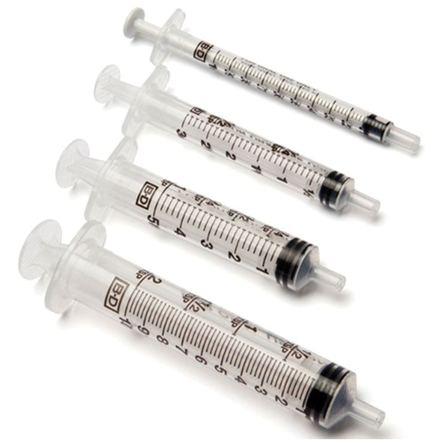 BD SYSTEM Oral Syringe, Clear, 5mL, Tip Cap, 100/pk, 5 pk/cs