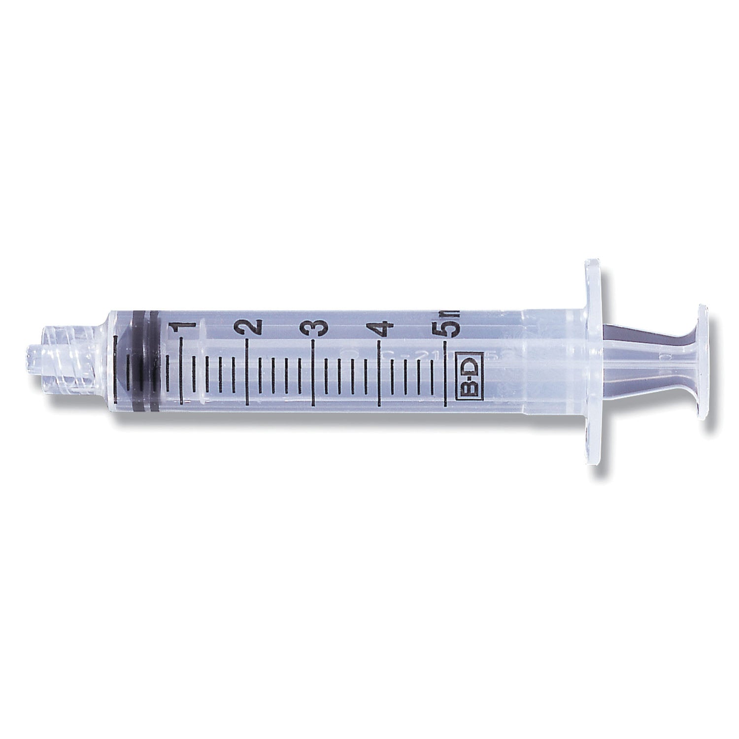 BD 5 ML SYRINGES & NEEDLES Syringe Only, 5mL, Slip Tip, 125/bx, 4 bx/cs