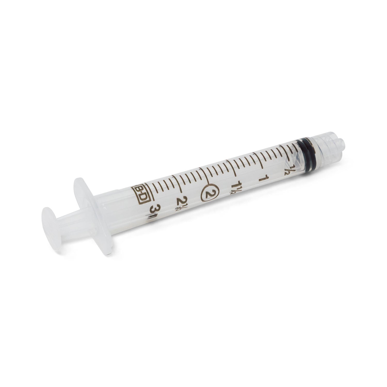 BD 3 ML SYRINGES & NEEDLES Syringe Only, 3mL, Luer-Lok™ Tip, Sterile, Individually Wrapped, 200/bx, 4bx/cs