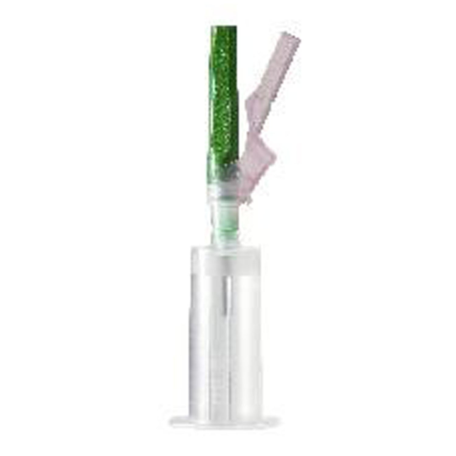 BD VACUTAINER® ECLIPSE™ BLOOD COLLECTION NEEDLES "Needle, 21G x 11/4\", Pre-Attached Holder, Green Shield, 100/cs "