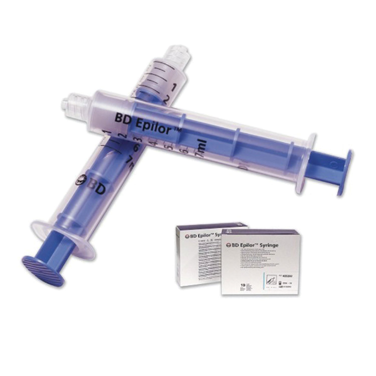 BD EPILOR™ LOSS OF RESISTANCE SYRINGE Luer-Slip Plastic Loss Of Resistance Syringe, 7cc, 10/bx, 5 bx/cs