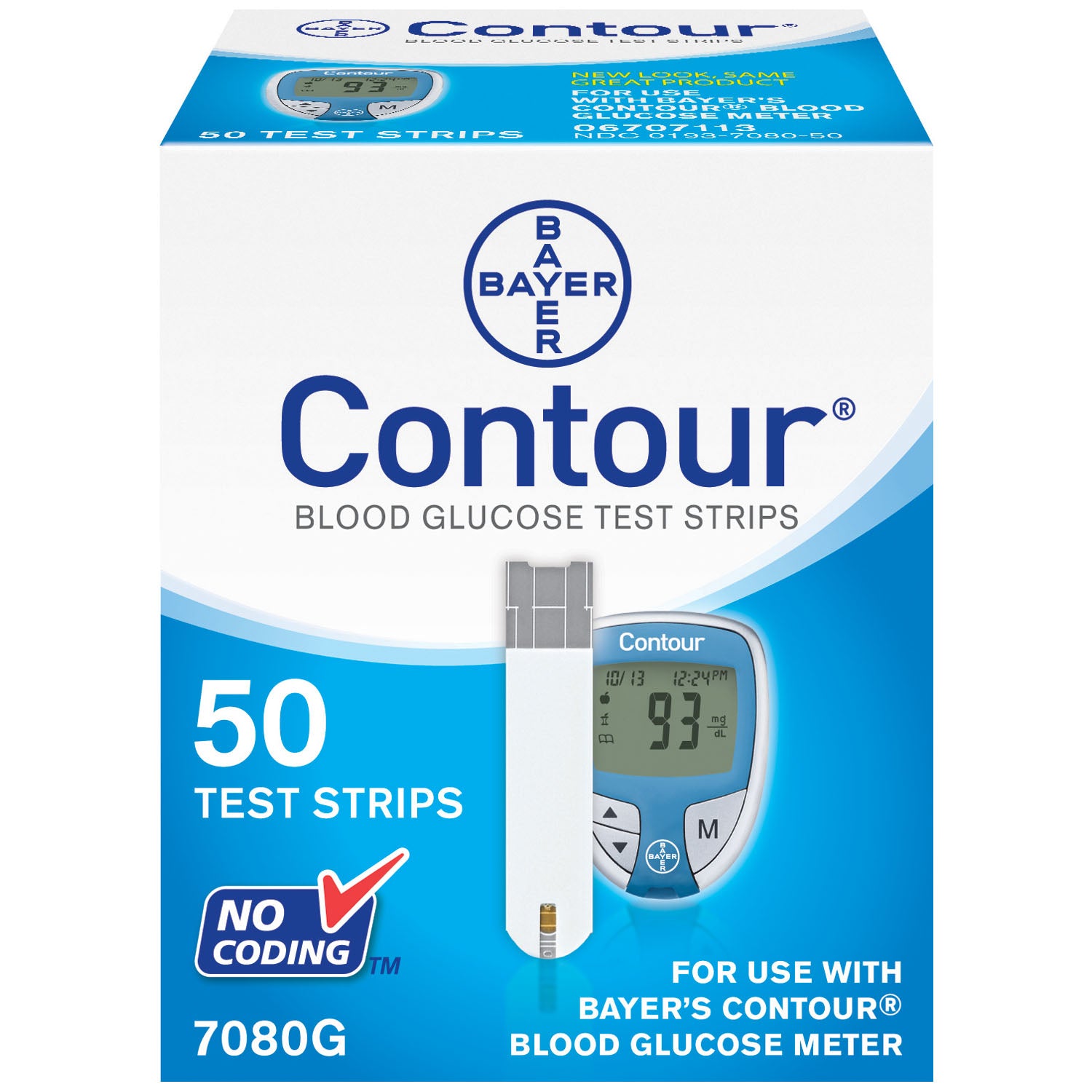 ASCENSIA CONTOUR® BLOOD GLUCOSE MONITORING SYSTEM Test Strips,