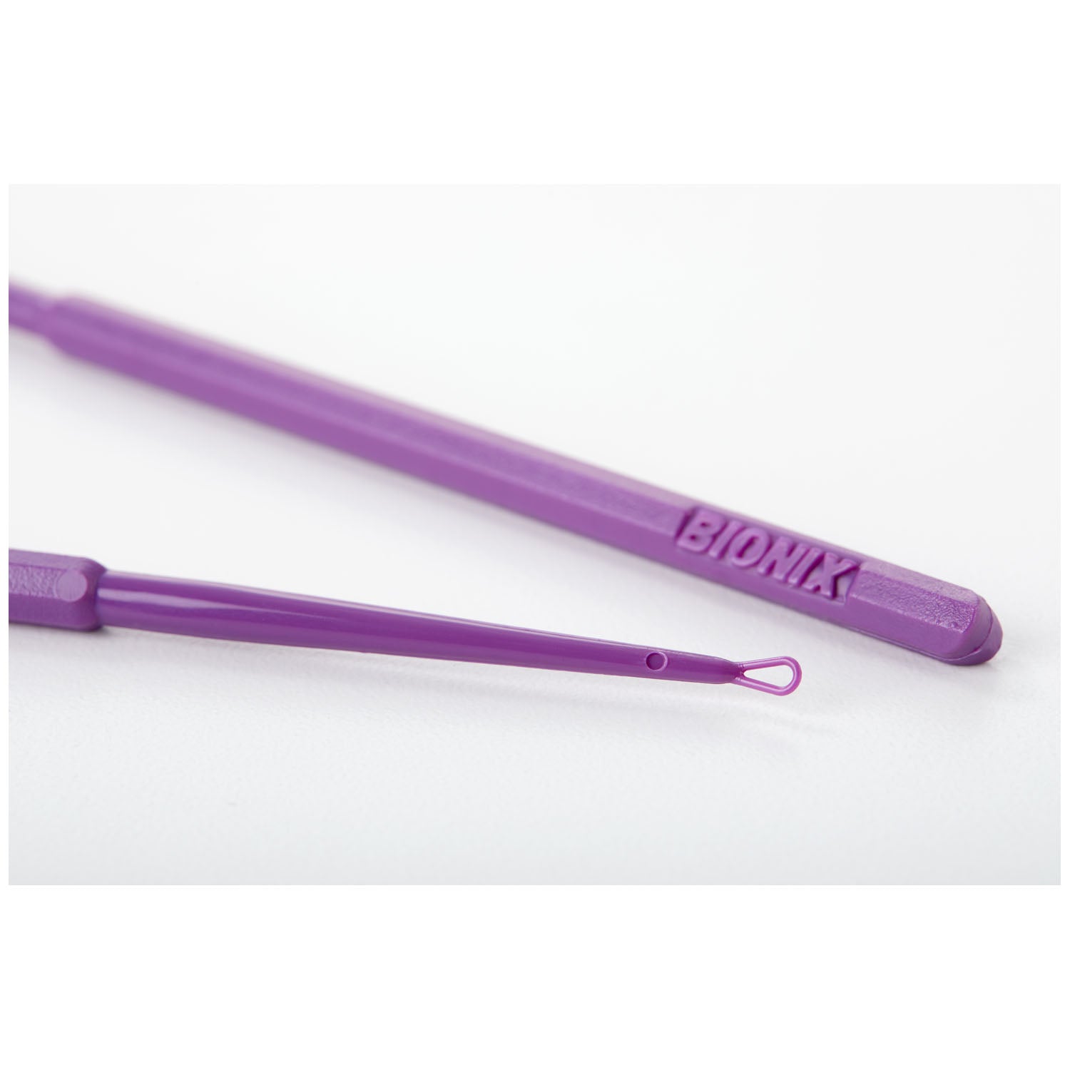 BIONIX SAFE ™ Ear Curette, VersaLoop®, 3mm, Purple, 50/bx