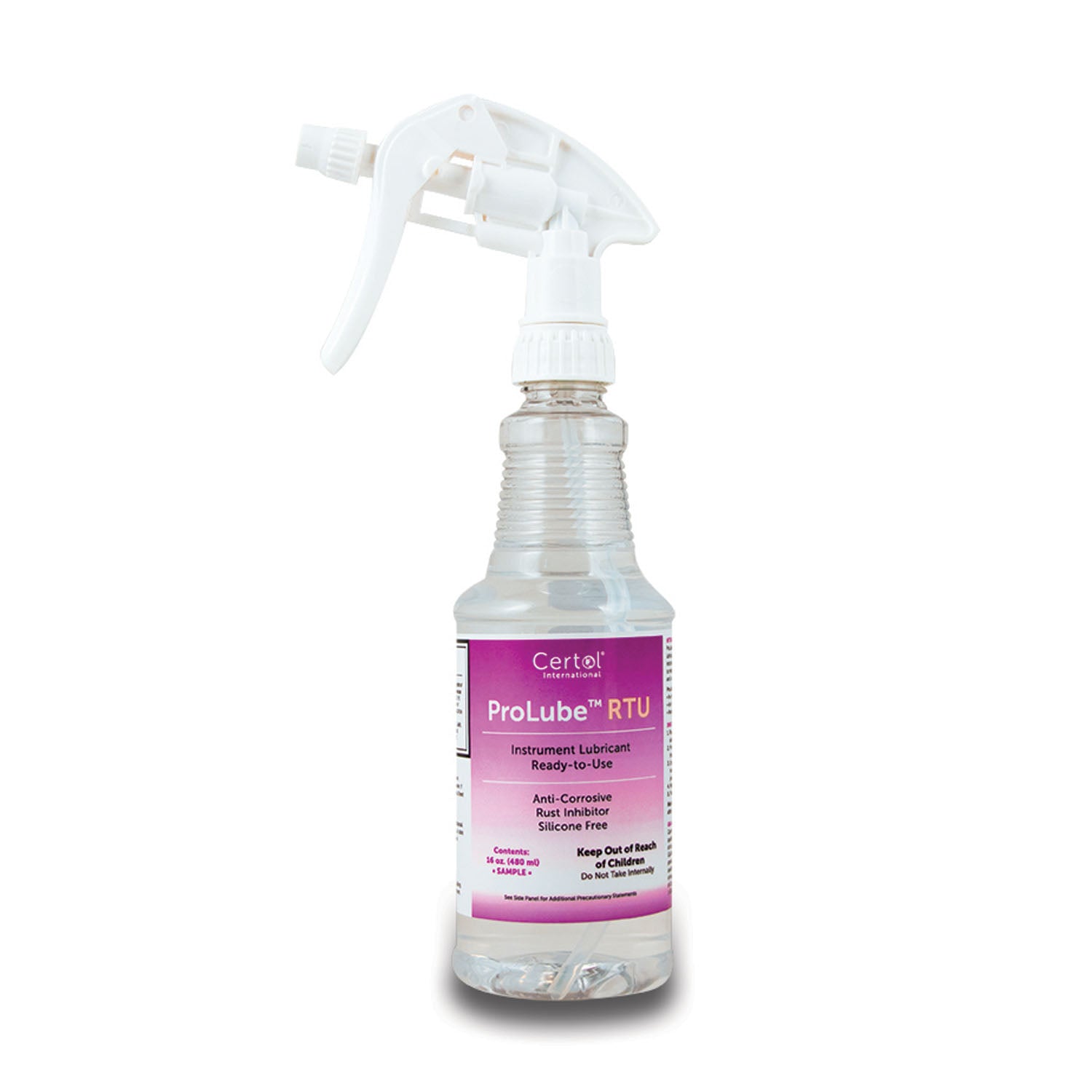 CERTOL PROLUBE LUBRICANT READY TO USE Instrument Lubricant Ready to Use, 32 oz Pump Spray Bottle, 15/cs