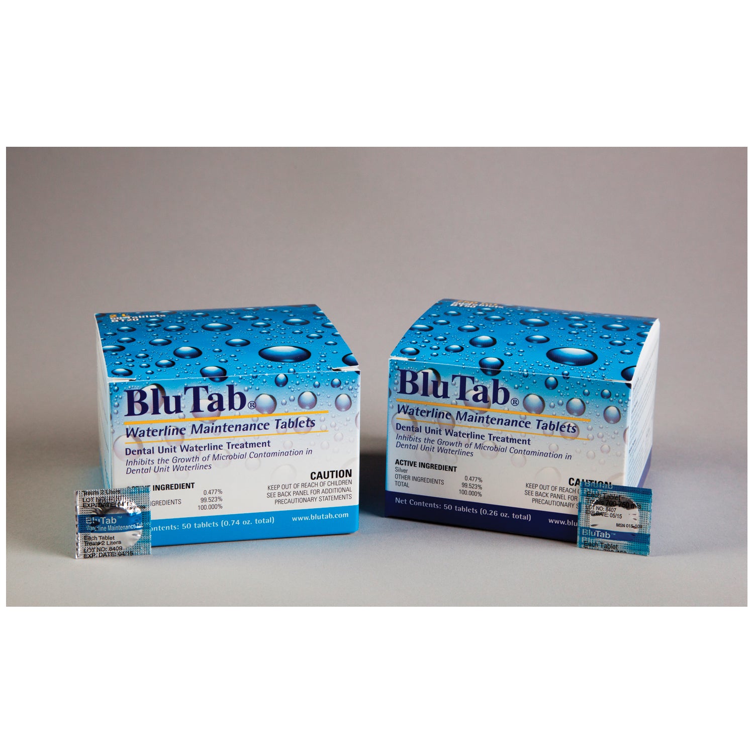 CONFIRM BLUTAB® WATERLINE MAINTENANCE TABLET Waterline Maintenance Tablets For 2 Liters of Water, 50 tablets/bx