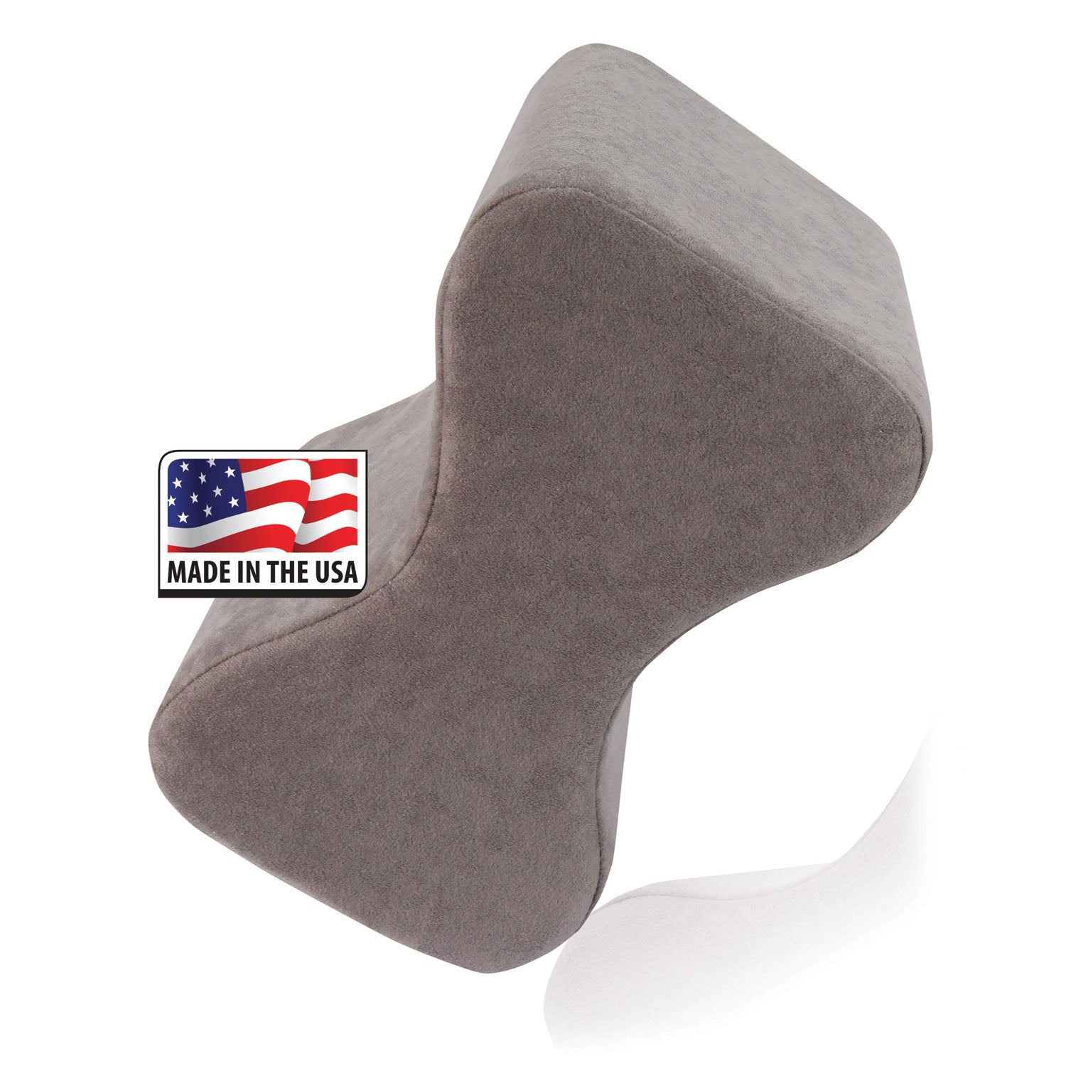 CORE PRODUCTS POSITIONING PILLOW Leg Spacer Pillow, Standard, 10" x 8" x 6", Removable Cover