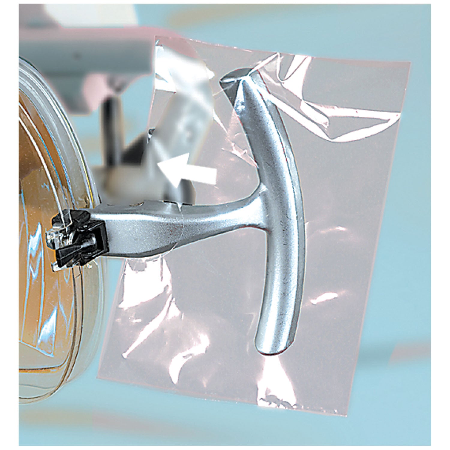 CROSSTEX LIGHT SLEEVE FOR T-STYLE HANDLE "Sleeve, 4\" x 53/4\", 500/bx, 12 bx/cs"