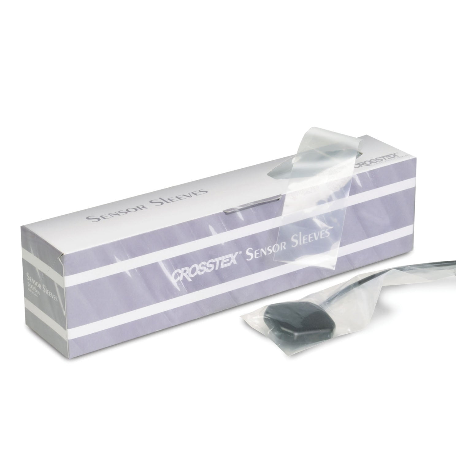 CROSSTEX DIGITAL SENSOR SLEEVE "Digital Sensor Sleeve, Large, 1.6875\" x 81/2\", 500/bx, 12 bx/cs"