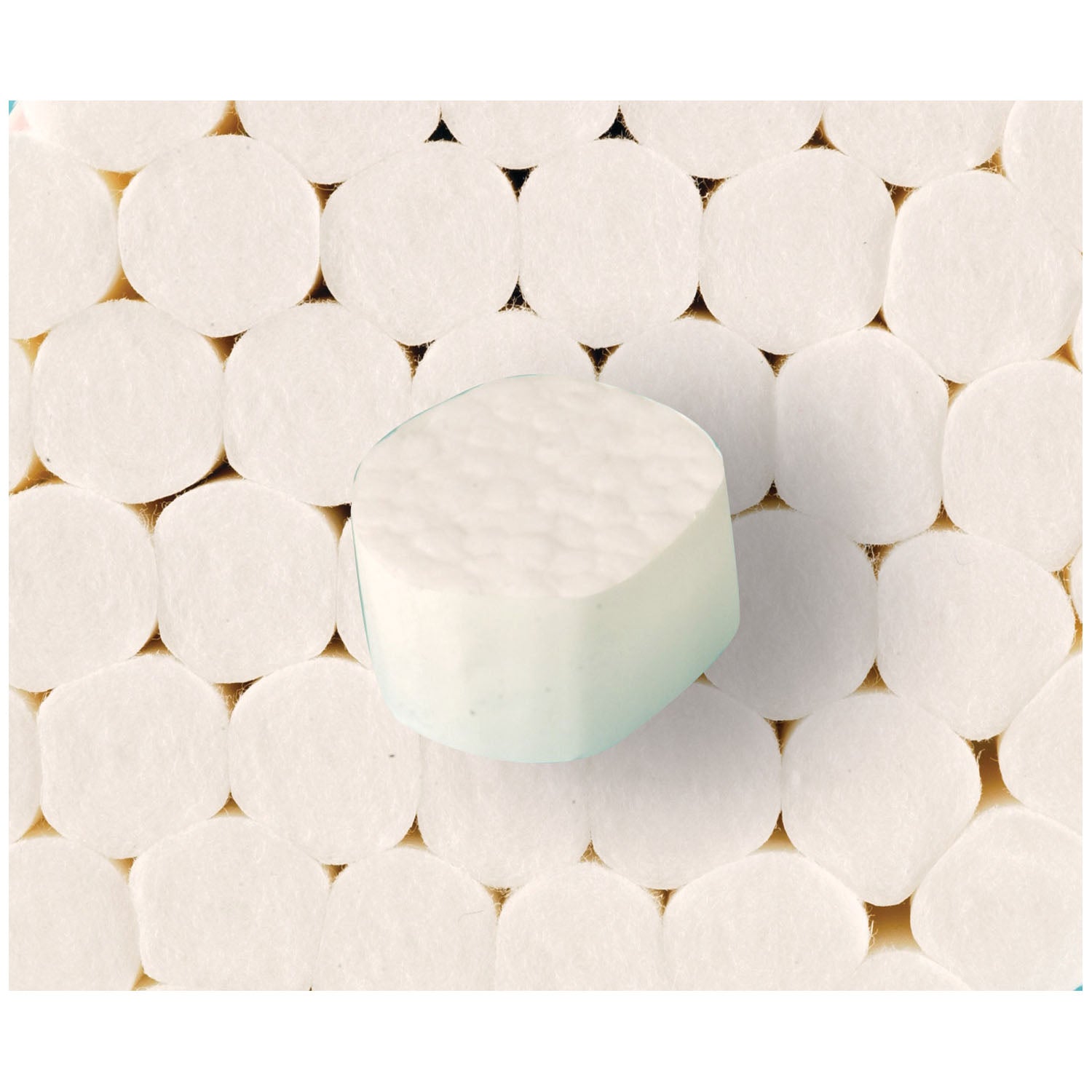 CROSSTEX PREMIUM COTTON ROLLS "Roll, Non-Sterile, #2 Medium, 11/2\" x 3/8\", 2000/bx, 12 bx/cs"