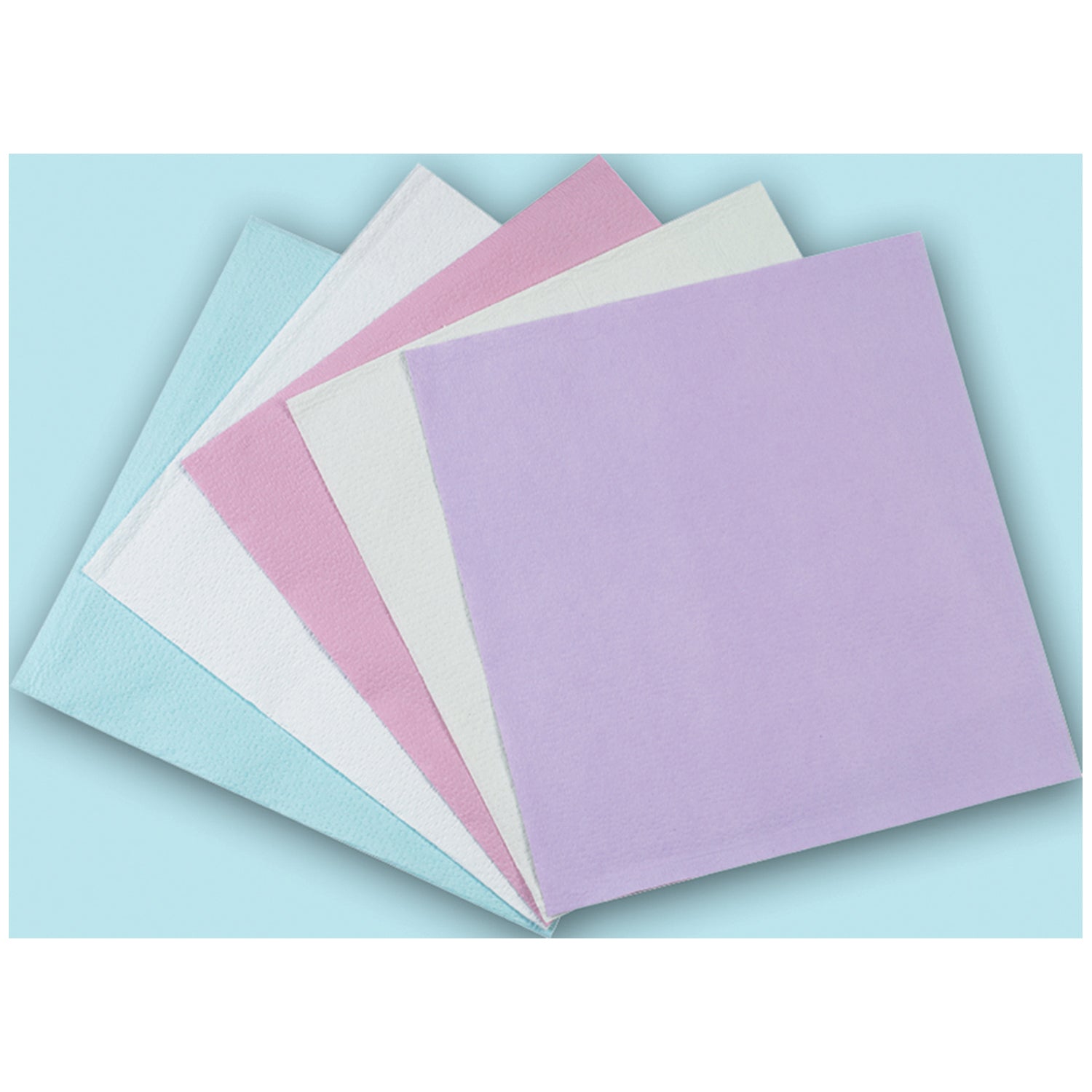 CROSSTEX HEADREST COVERS - POLY COATED "Cover, X-Large, 10\" x 13\", Dusty Rose, 500/cs"