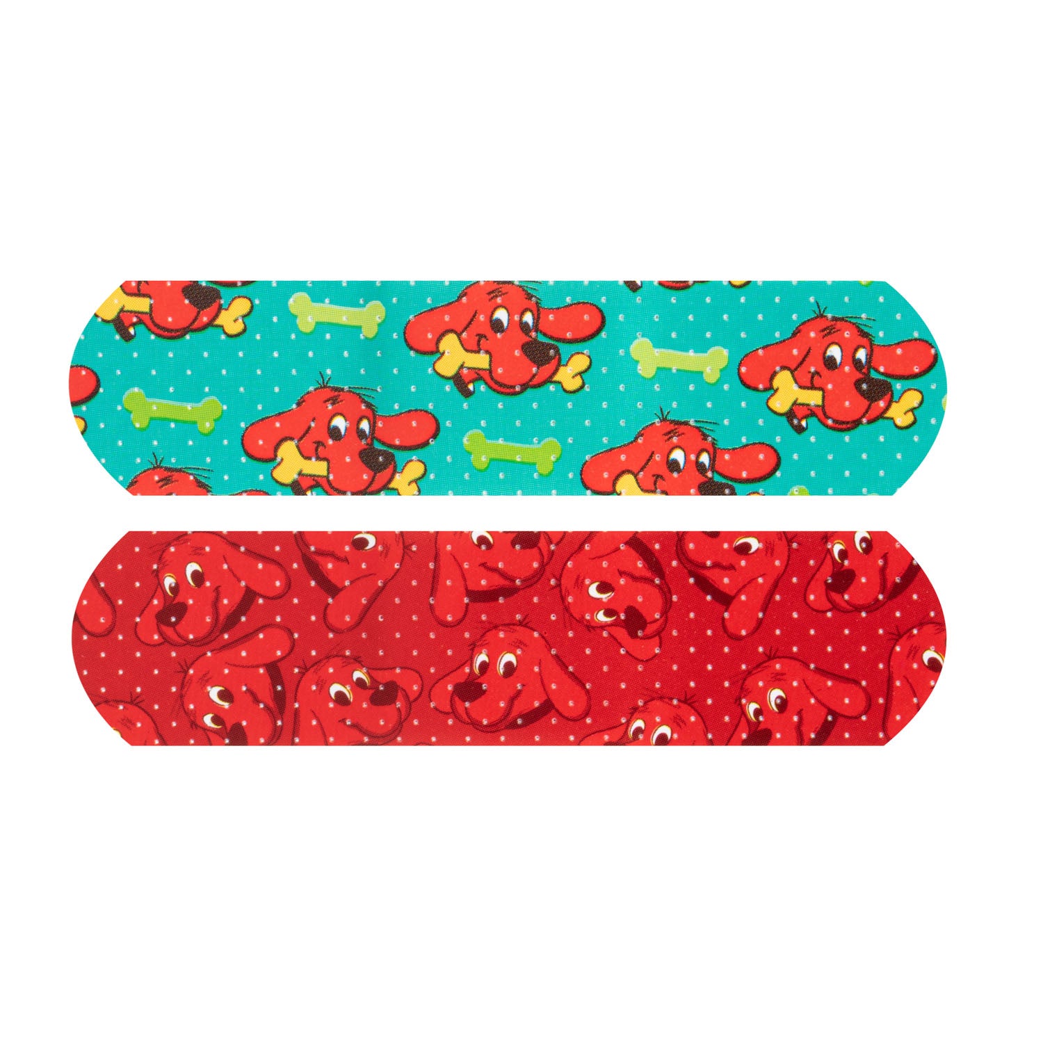 DUKAL CHILDREN‘S CHARACTER ADHESIVE BANDAGES Stat Strip® Adhesive Bandage, Clifford the Big Red Dog, ¾" x 3", 100/bx, 12 bx/cs