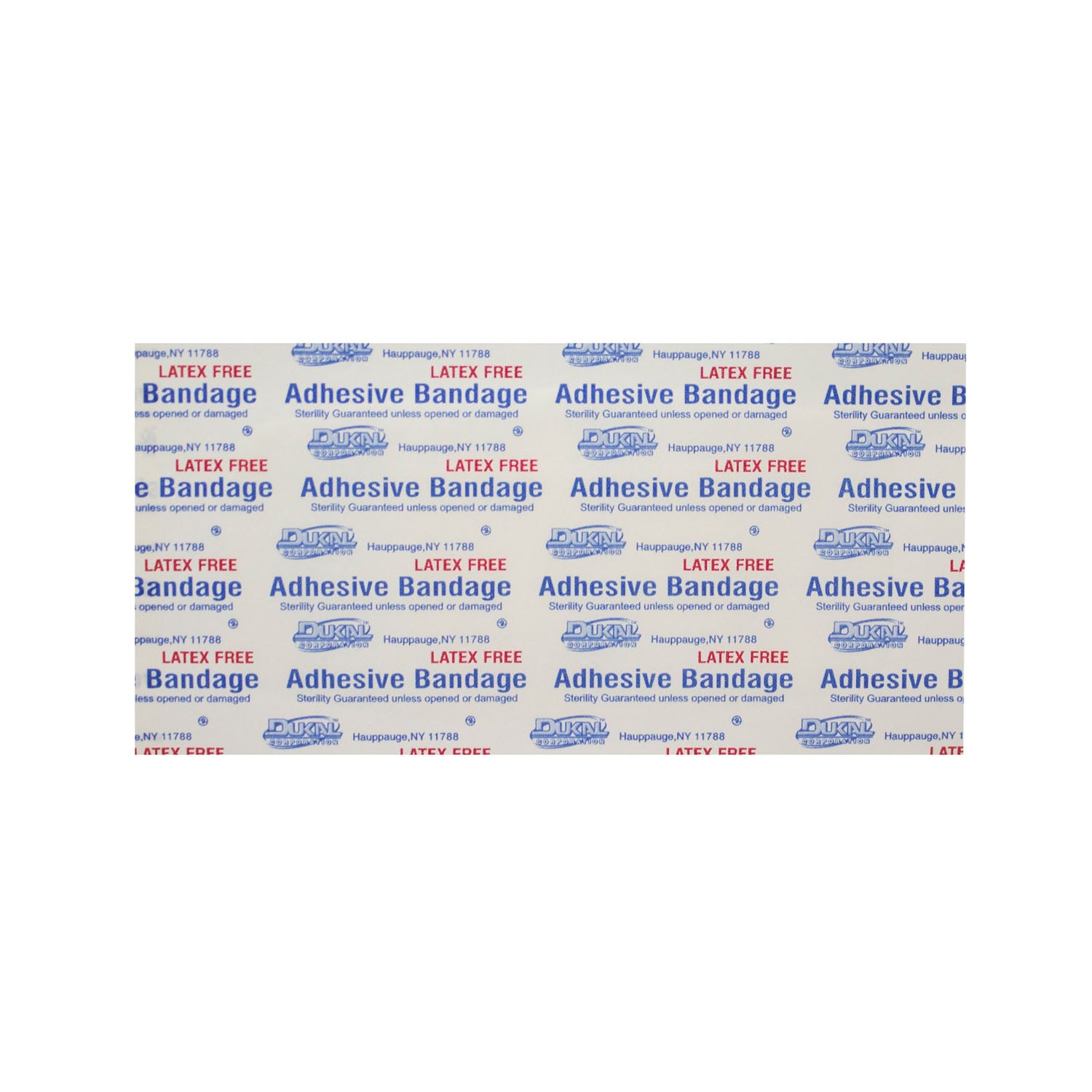DUKAL ADHESIVE BANDAGES Adhesive Bandage, Sheer, 2" x 4", X-Large, Sterile, 100/bx, 24 bx/cs
