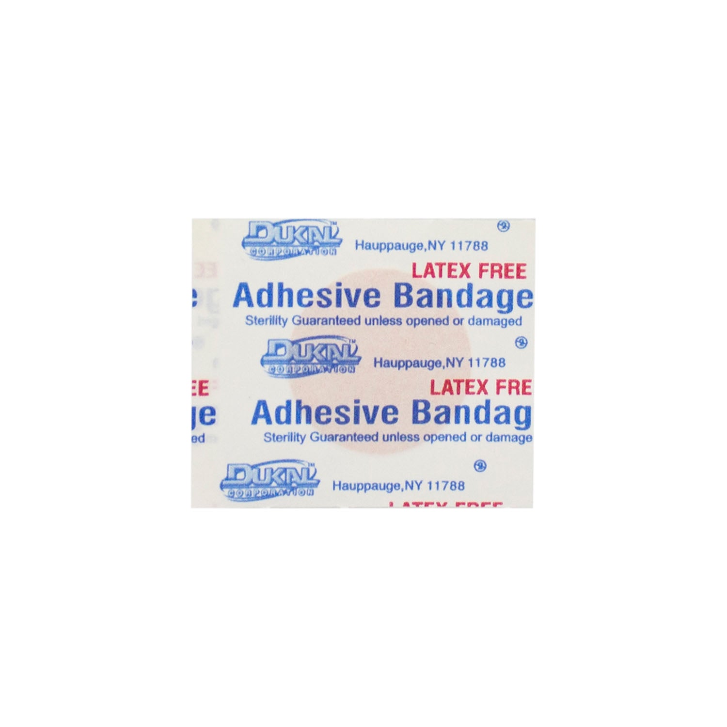 DUKAL ADHESIVE BANDAGES "Adhesive Bandage, Plastic, 7/8\" Spot, Sterile, 100/bx, 24 bx/cs"