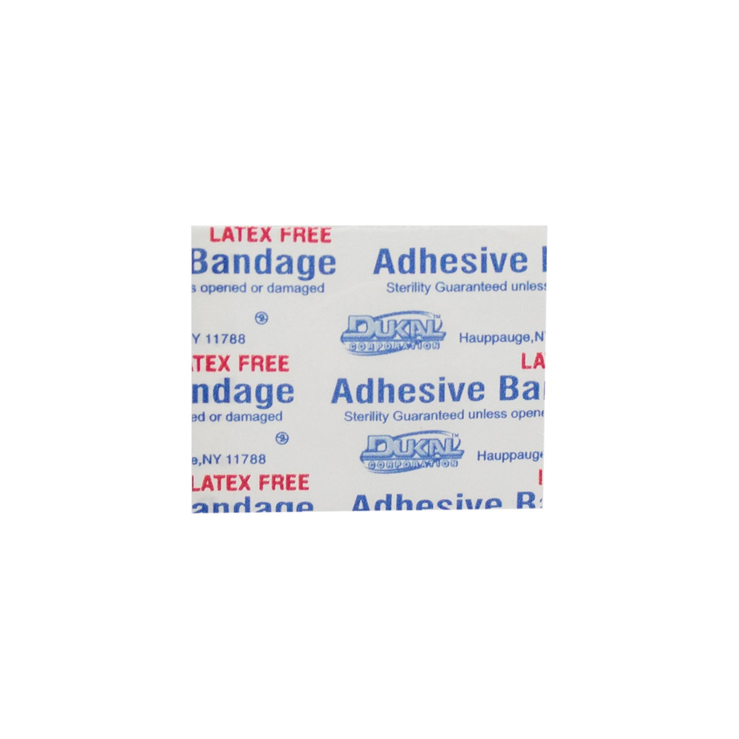 DUKAL ADHESIVE BANDAGES "Adhesive Bandage, Clear, 7/8\" Spot, Sterile, 100/bx, 24 bx/cs"