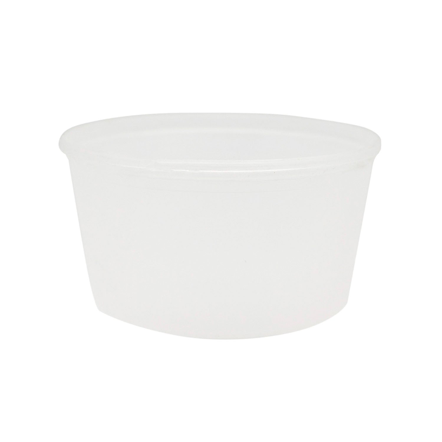 DUKAL DAWNMIST DENTURE CARE Denture Cup, Clear, 25/bg, 10 bg/cs