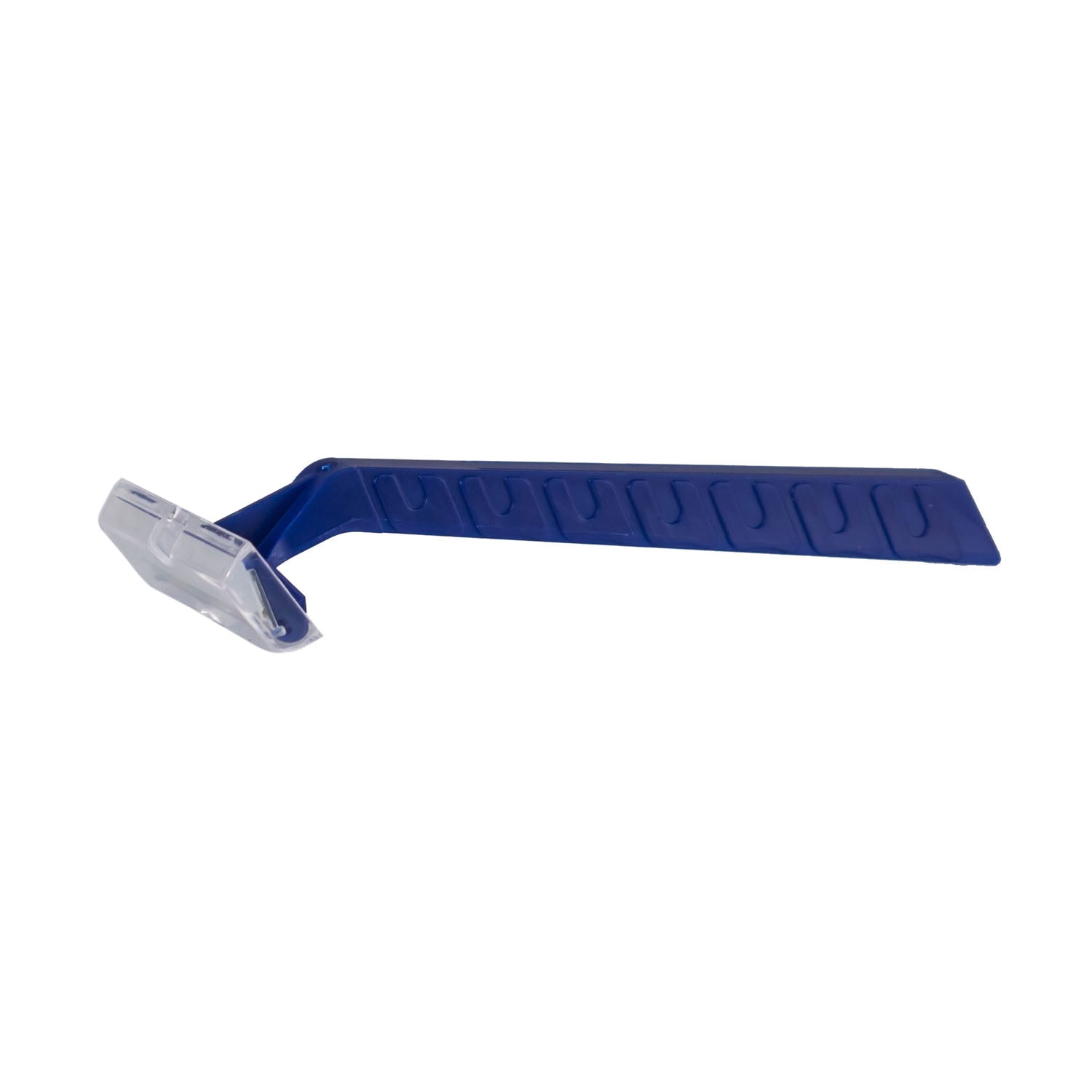 DUKAL DAWNMIST S Razor, Premium, Twin Blade, Dark Blue Handle, Clear Plastic Guard, 100/bx, 20 bx/cs