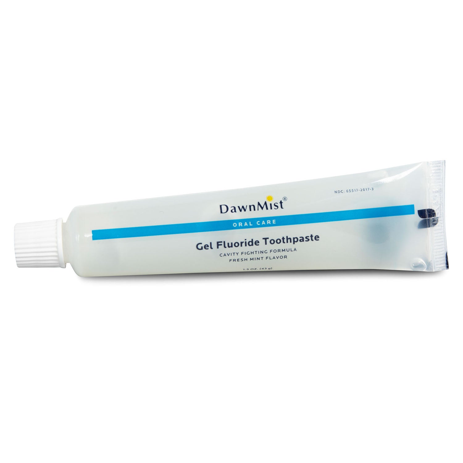 DUKAL DAWNMIST Toothpaste, Clear Gel, Fluoride, 1.5 oz Tube, 144/cs (Not Available for Sale into Canada)