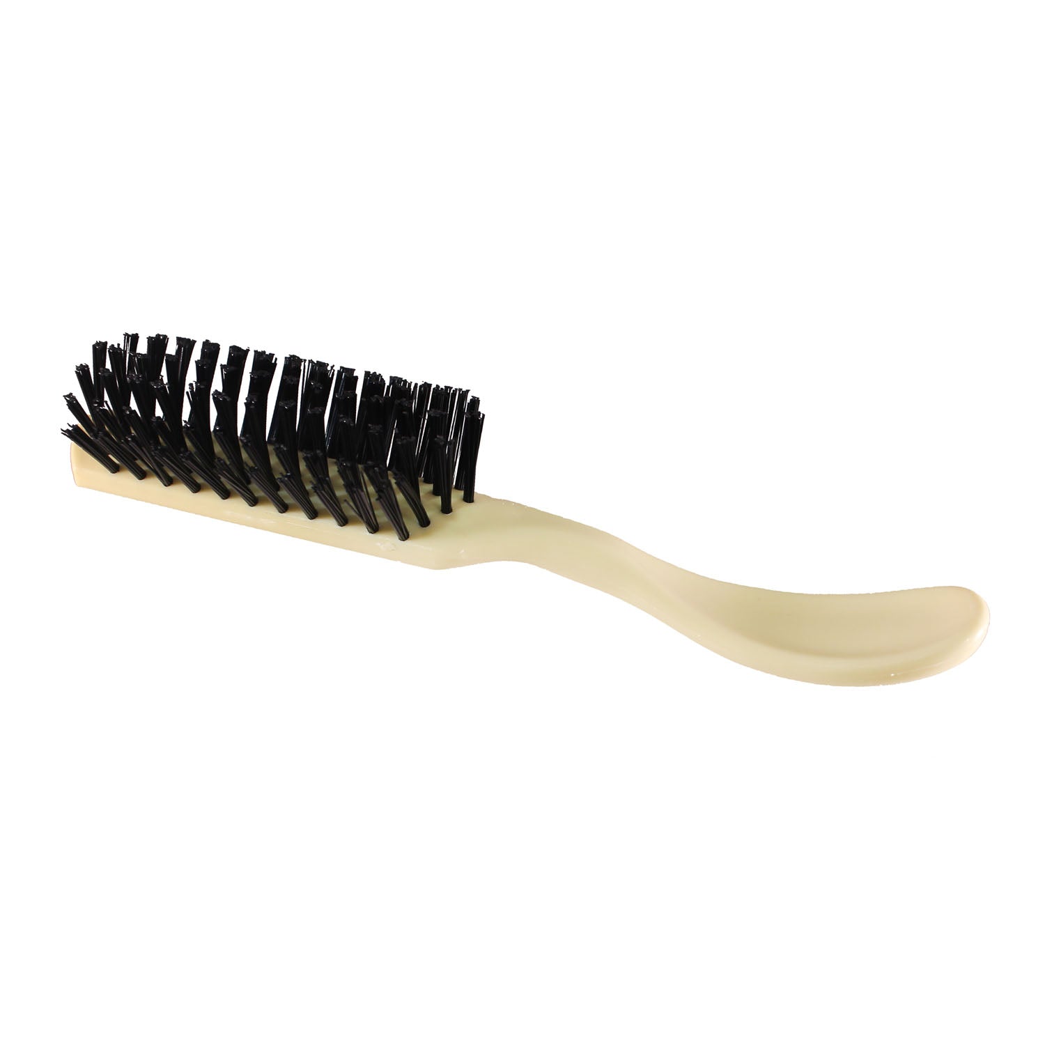 DUKAL DAWNMIST COMB & BRUSH Hair Brush, Adult, Ivory Handle with Nylon Bristles, 1/bg, 12 bg/bx, 24 bx/cs (24 cs/plt)